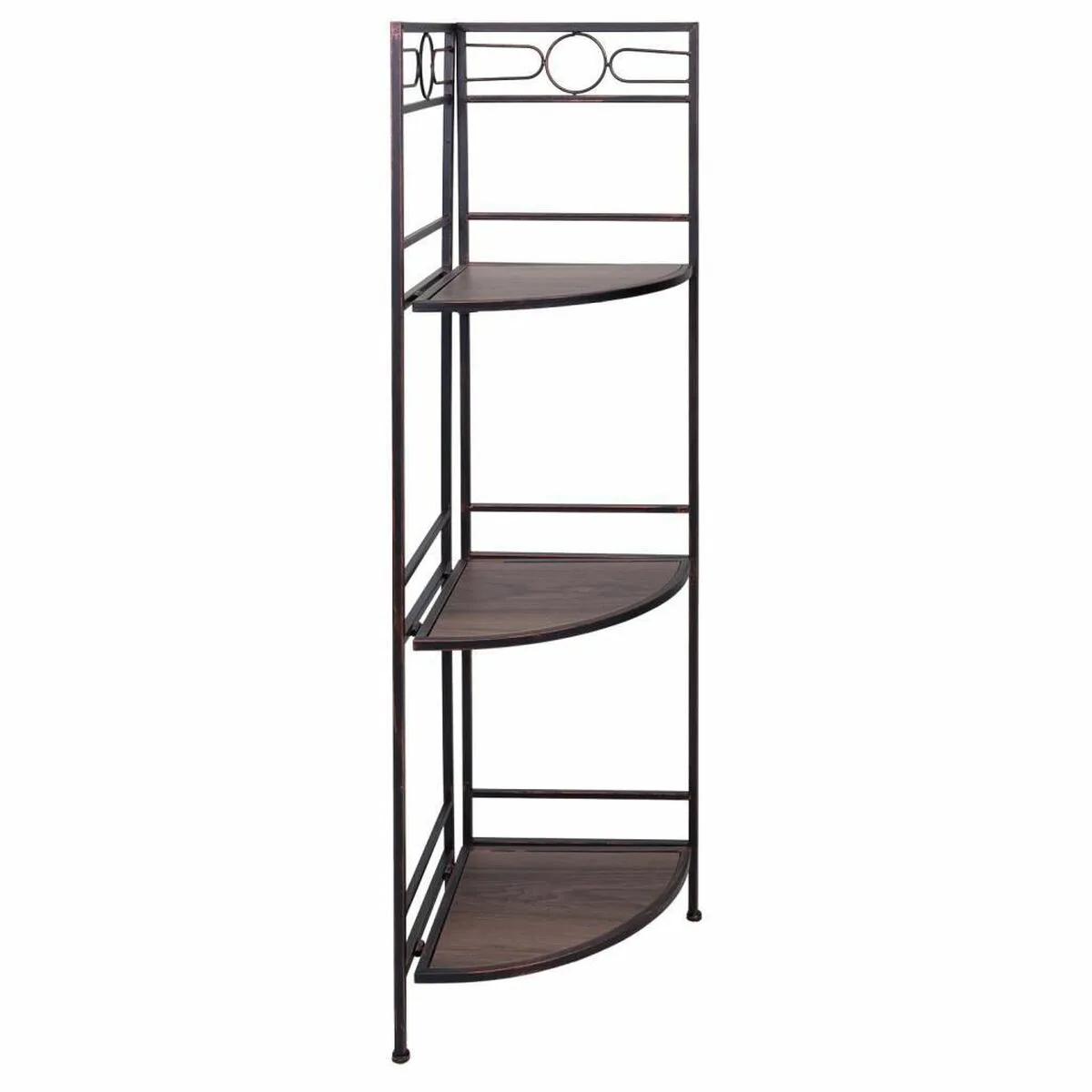 Etagere d angle alexandra house living noir dore metal bois mdf 36 x 126 x 50 cm d163025526. La qualité Diaytar : un engagement, une promesse, une satisfaction garantie.