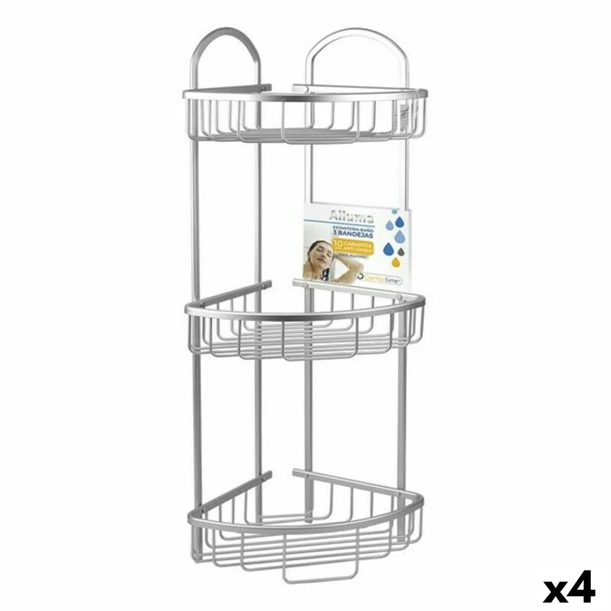 Etagere d angle confortime alluma 23 x 23 x 67 5 cm 4 unites s223127598. Nous croyons en la puissance de la simplicité. Les produits Diaytar sont beaux, utiles, et incroyablement simples à utiliser.