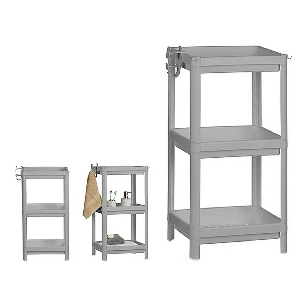 Etagere de salle de bains berilo ba5080 3 gr gris s360804654. Diaytar c'est bien plus qu'une boutique en ligne : c'est un concept où chaque produit, de l'électronique à la décoration, raconte une histoire