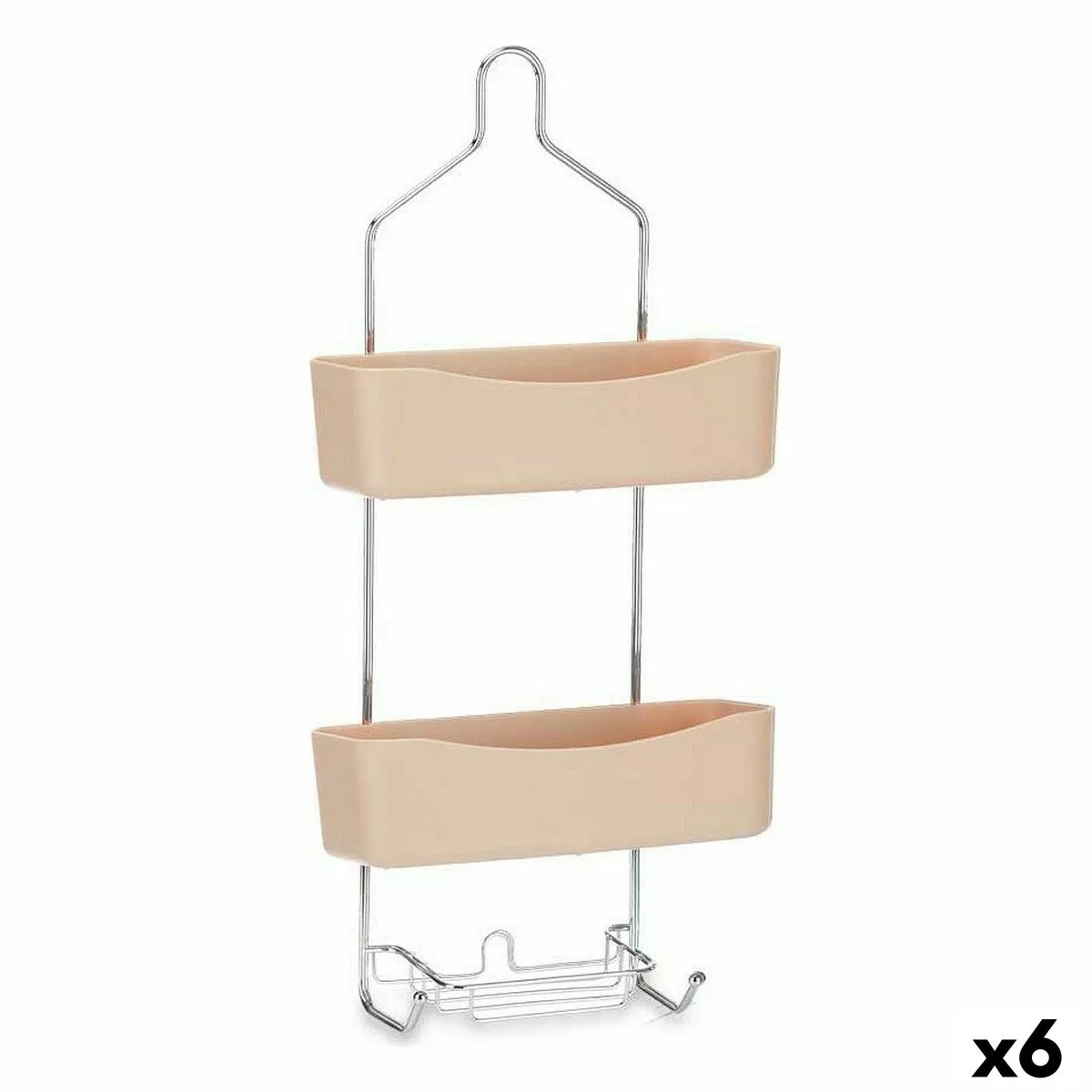 Etagere de salle de bains berilo w7072 384 beige metal plastique 28 x 60 x 14 cm 6 unites s362699080. Diaytar, c'est votre partenaire de confiance pour construire un quotidien plus fluide, plus beau, et plus inspirant.
