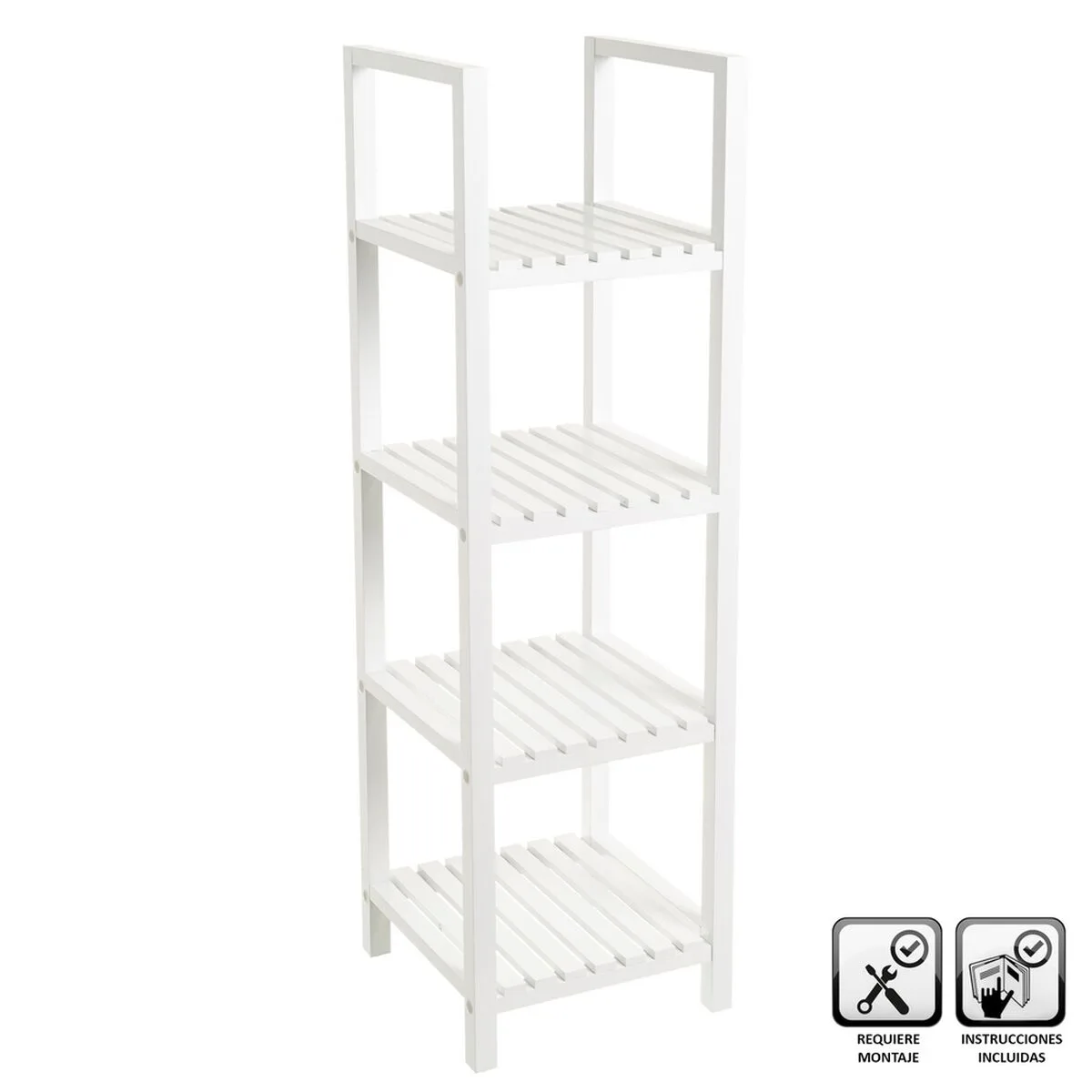 Etagere de salle de bains blanc 31 x 31 x 102 cm s880759849. Votre foyer mérite le style et le confort des produits Diaytar Home.