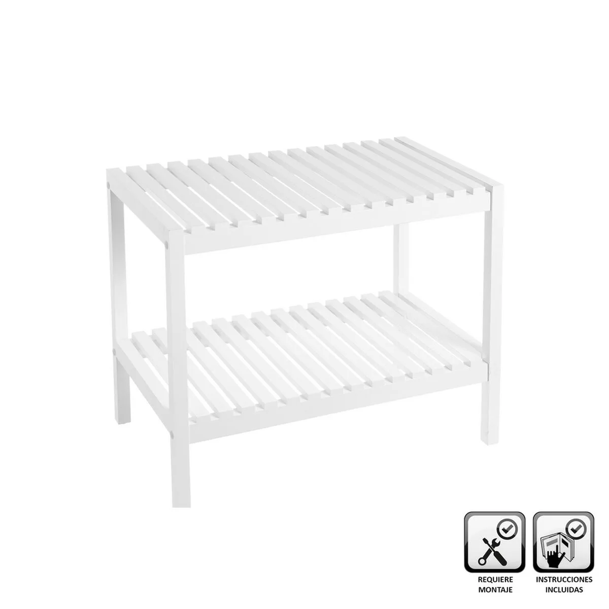 Etagere de salle de bains blanc 64 x 37 x 53 cm s880759989. Re-découvrez le plaisir de shopper en ligne avec Diaytar et sa multitude de produits triés sur le volet pour vous