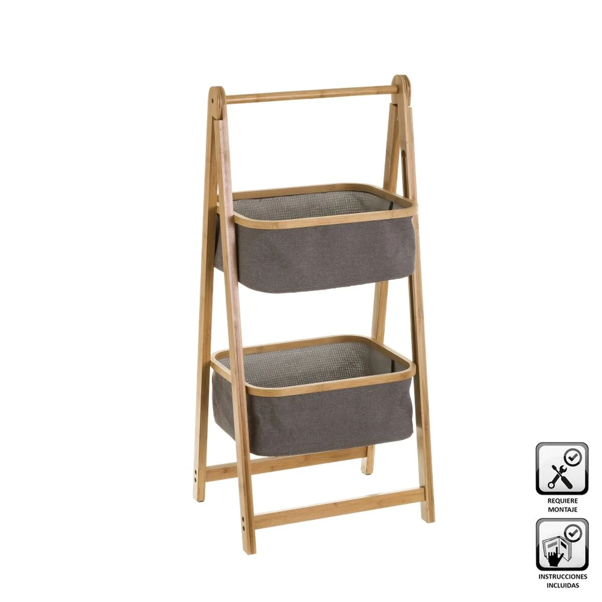 Etagere de salle de bains gris naturel 45 x 36 x 98 cm s880750949. Nous avons infusé Diaytar avec une dose massive de passion pour le produit. Contagieux : vous allez l'attraper.