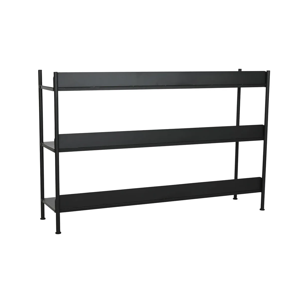 Etagere home esprit noir metal 120 x 30 x 76 cm s305791487. Diaytar, le nom qui garantit que chaque produit, du plus technologique au plus basique, a été choisi avec goût et exigence
