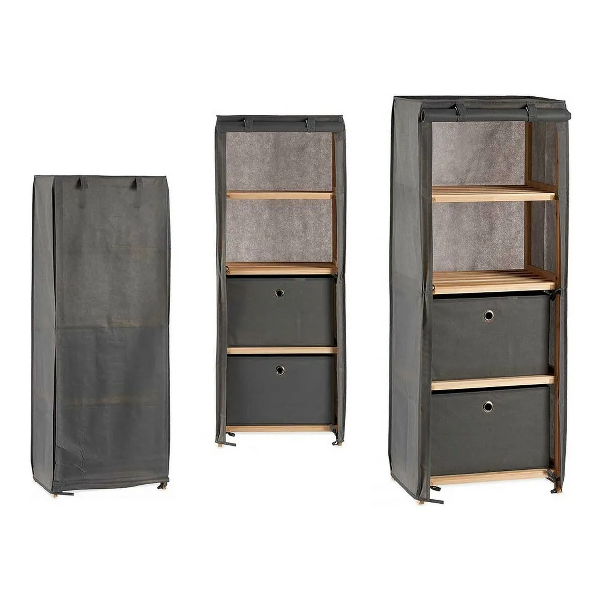 Etagere kipit mh10228h 1 marron gris bois 28 x 113 x 42 cm s360983585. L'aventure Diaytar commence ici : parcourez un catalogue généraliste unique où la surprise et la qualité sont au rendez-vous
