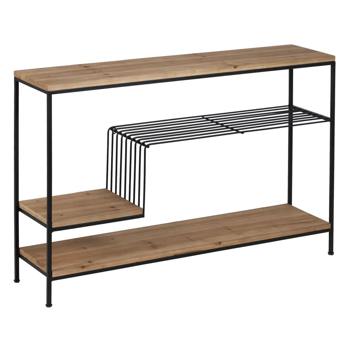 Etagere marron noir bois fer 110 x 28 5 x 76 cm s880487840. Rejoignez la communauté Diaytar et vivez une expérience shopping unique.