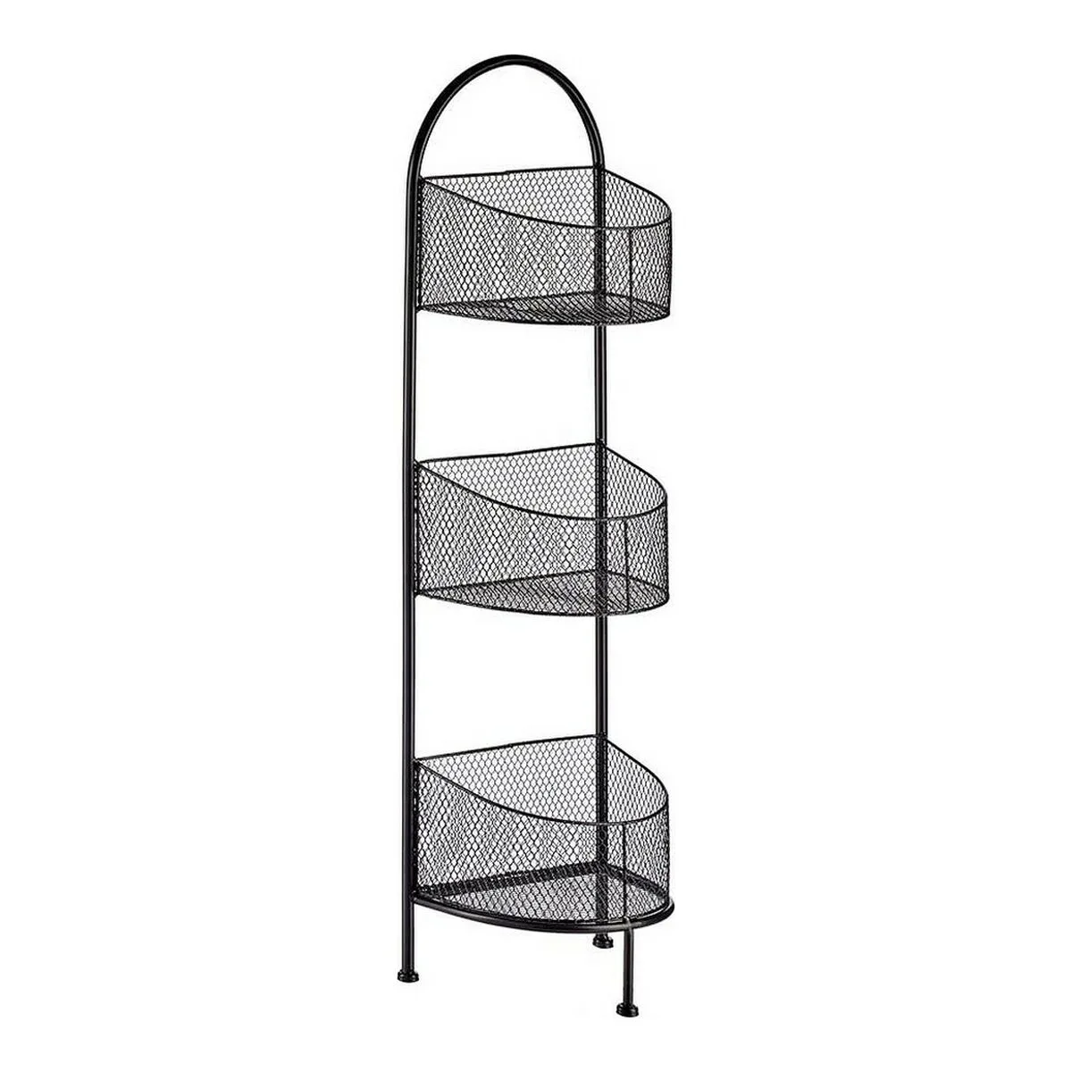 Etagere noir metal 21 2 x 97 x 28 5 cm s360905383. Du salon à la chambre, Diaytar habille votre intérieur avec élégance.