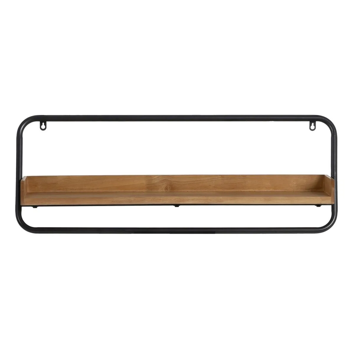 Etagere noir naturel fer bois d hevea 80 x 18 x 36 cm s880492920. Notre mission chez Diaytar : démocratiser l'accès aux produits extraordinaires, sans rogner sur le design ou la qualité.