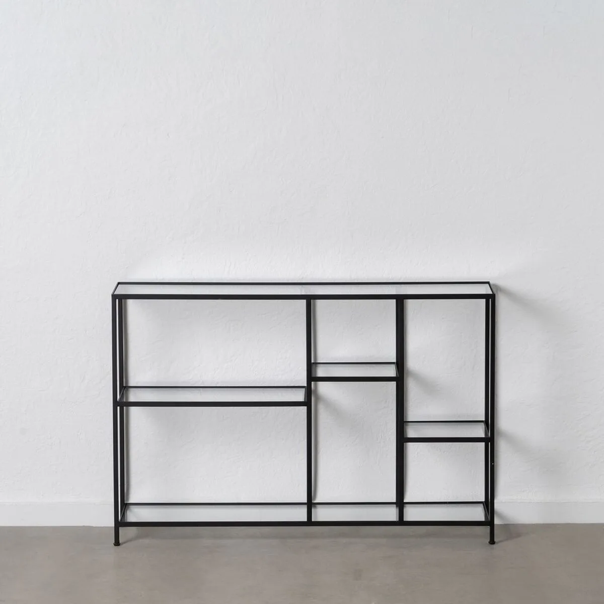 Etagere noir verre fer 110 x 26 x 74 cm s880485132. Notre équipe Diaytar est une bande de dénicheurs compulsifs, toujours en quête du produit qui provoquera l'étincelle dans votre regard.