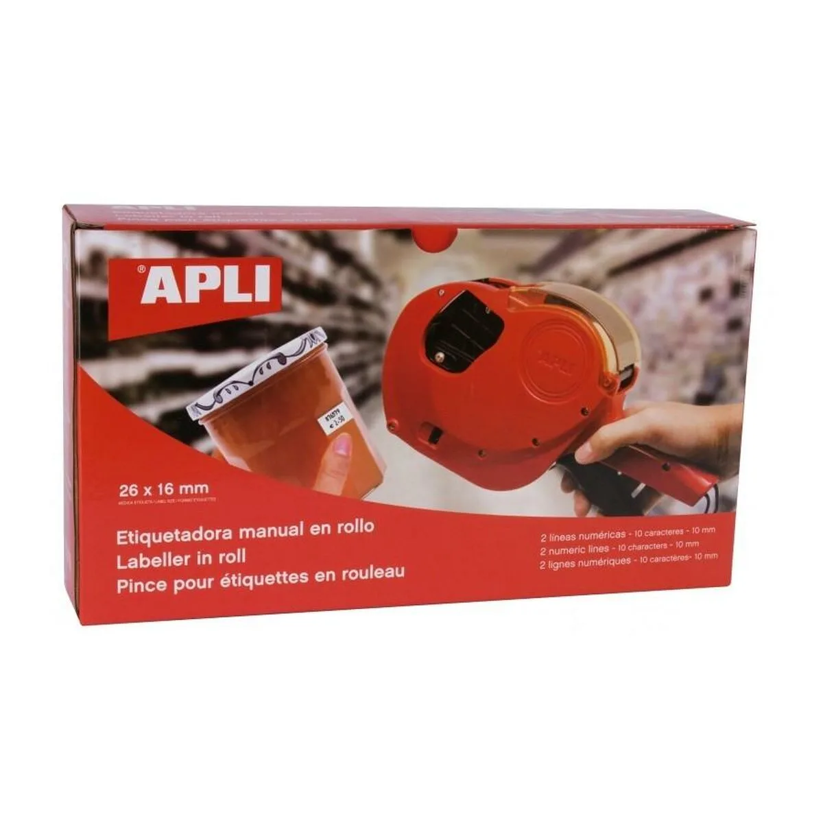 Etiqueteuse manuelle apli 101419 rouge s990129130. Diaytar, c'est votre conseiller shopping personnel, toujours à l'affût des pépites qui correspondent à votre style de vie.