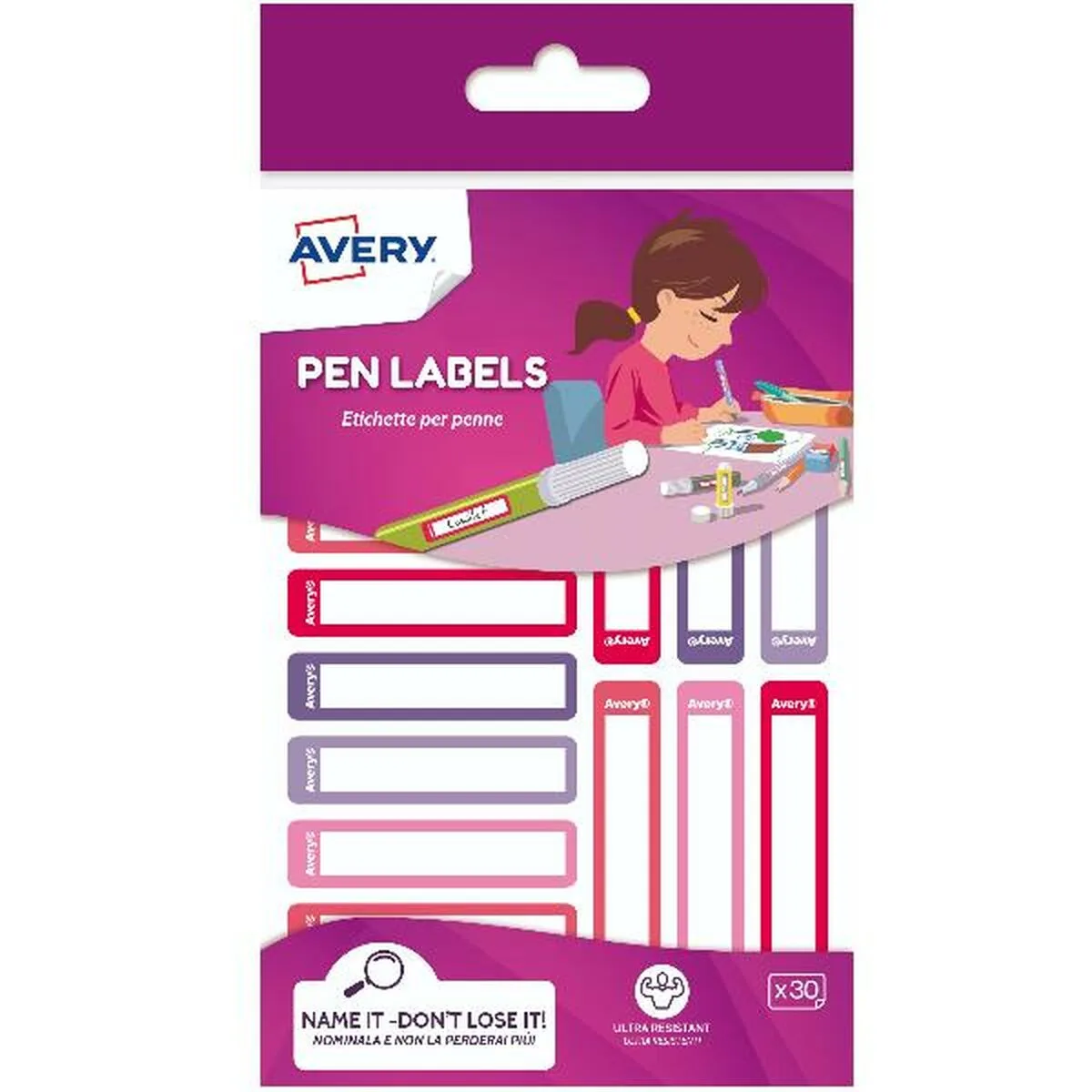 Etiquettes adhesives avery resmi30f uk blanc rouge 10 x 50 mm 30 unites s7719230438. Nous sélectionnons pour Diaytar des produits qui ont une histoire, une âme, et qui sauront trouver une place dans la vôtre.