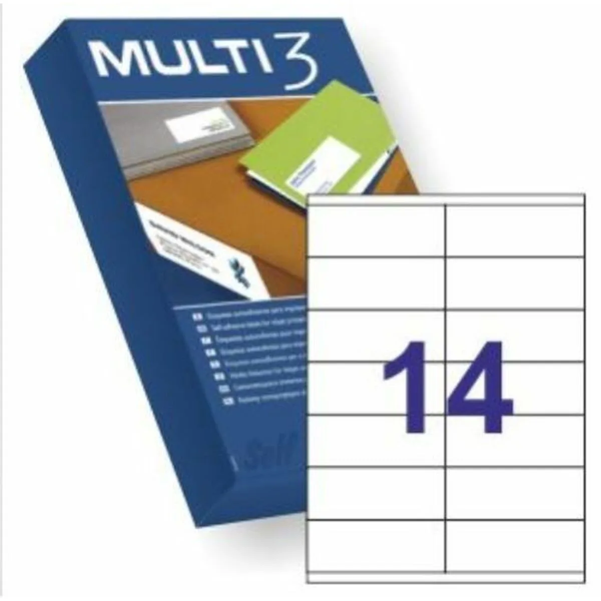 Etiquettes adhesives multi 3 blanc droit 500 volets 105 x 42 4 mm s841347962. Explorez Diaytar et laissez-vous surprendre par notre diversité de produits.