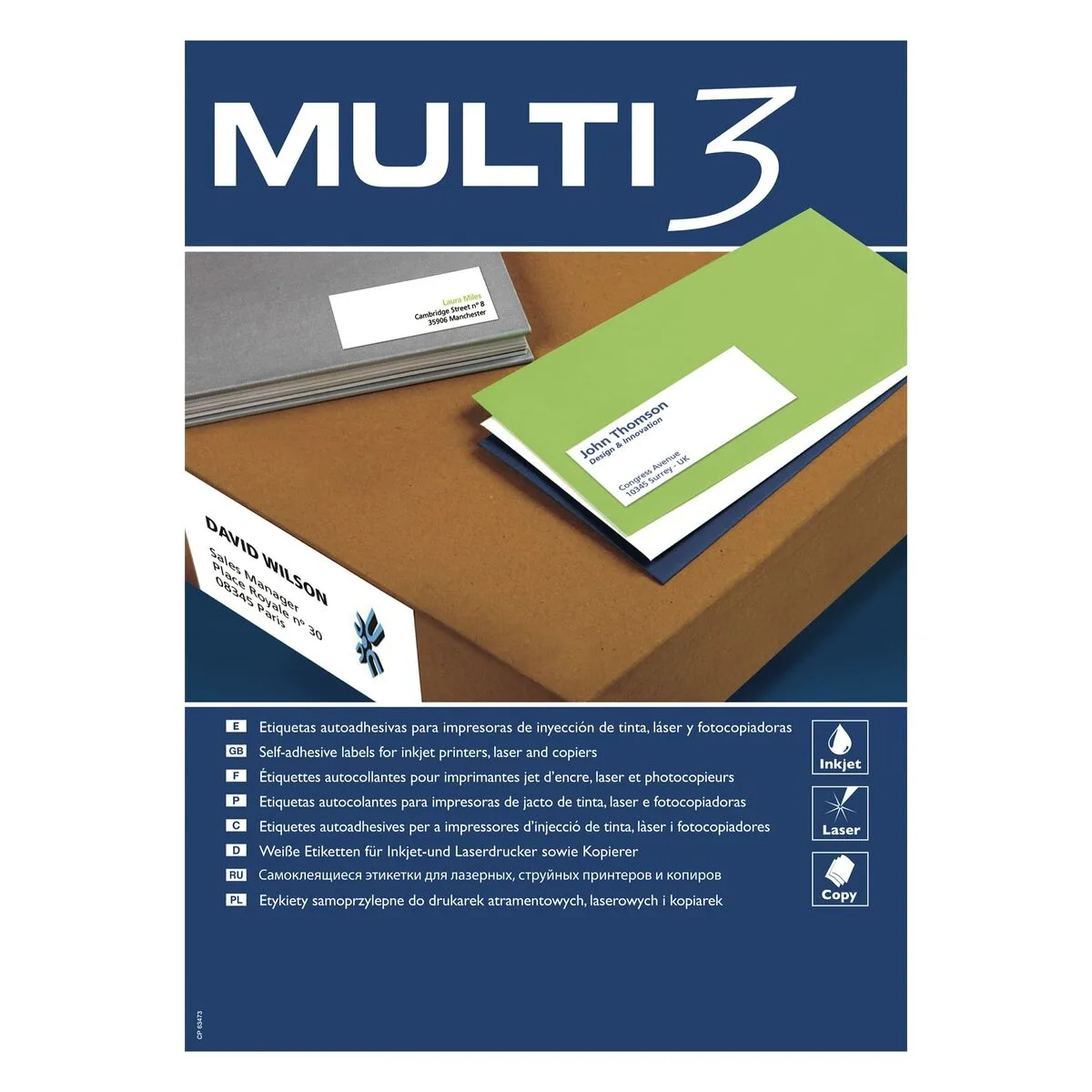 Etiquettes adhesives multi 3 blanc droit 500 volets 64 6 x 33 8 mm 24 unites s841346753. Nous avons créé Diaytar pour être le point de repère dans le paysage souvent confuse du e-commerce généraliste.
