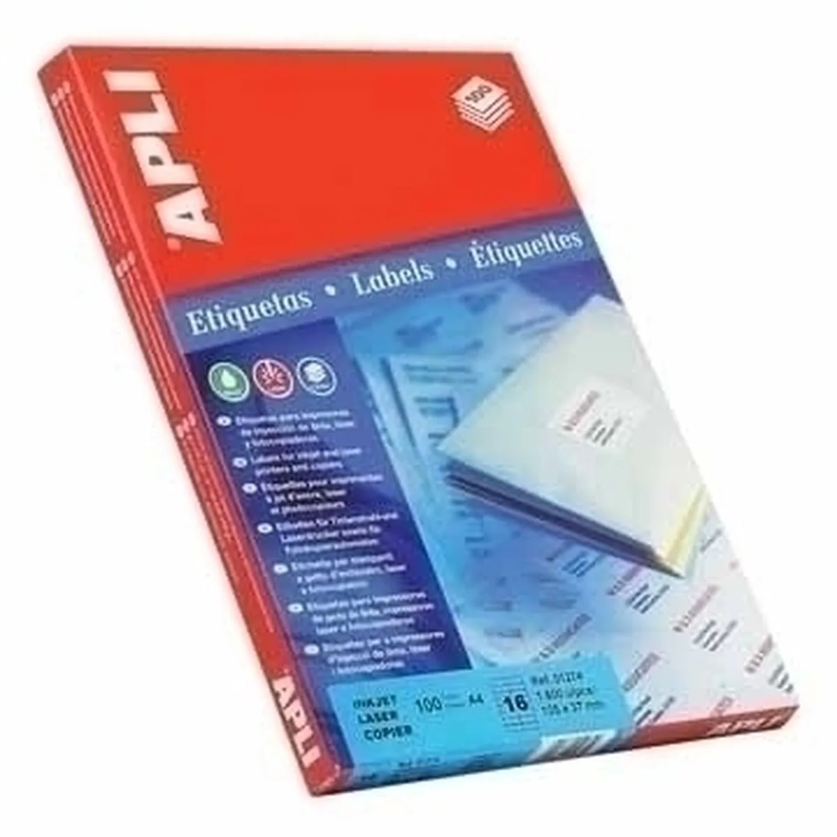 Etiquettes pour imprimante apli 100 volets 64 x 33 9 mm blanc s840089353. Diaytar s'engage : derrière chaque produit se cache une promesse de qualité, de durabilité et de satisfaction.