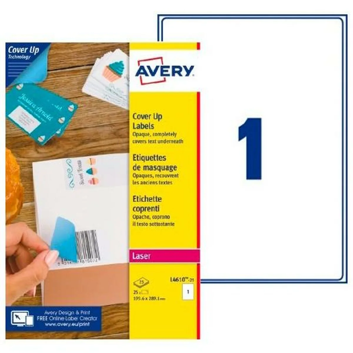 Etiquettes pour imprimante avery l4610 blanc 25 volets 199 6 x 289 1 mm 5 unites s842614044. Diaytar, le partenaire de ceux qui veulent une vie mieux équipée, mieux designée et plus connectée, tout simplement.Diaytar : Le laboratoire des tendances où naissent vos futurs produits préférés, des essentiels aux plus innovants.