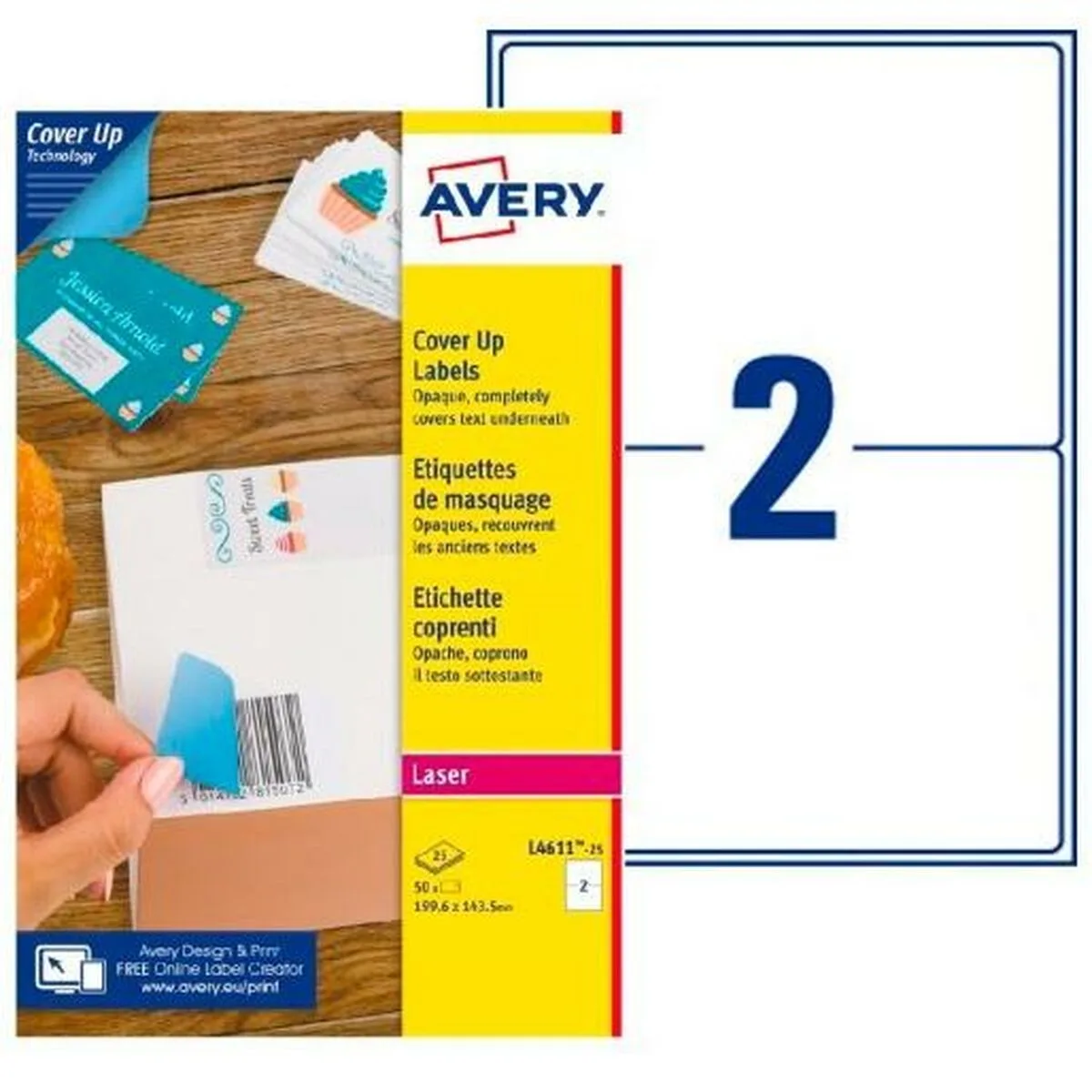 Etiquettes pour imprimante avery l4611 blanc 25 volets 199 6 x 143 5 mm 5 unites s842614148. Explorez la galerie virtuelle Diaytar et laissez-vous séduire par nos produits généraux tendance et nos inventions électroniques exclusives