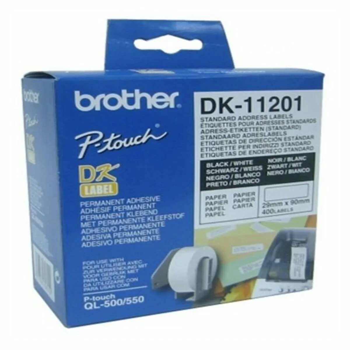 Etiquettes pour imprimante brother dk11201 29 x 90 mm noir blanc s5509982579. Chez Diaytar, nous sommes convaincus que le meilleur produit est celui qui allie utilité, beauté et innovation. C'est notre credo.