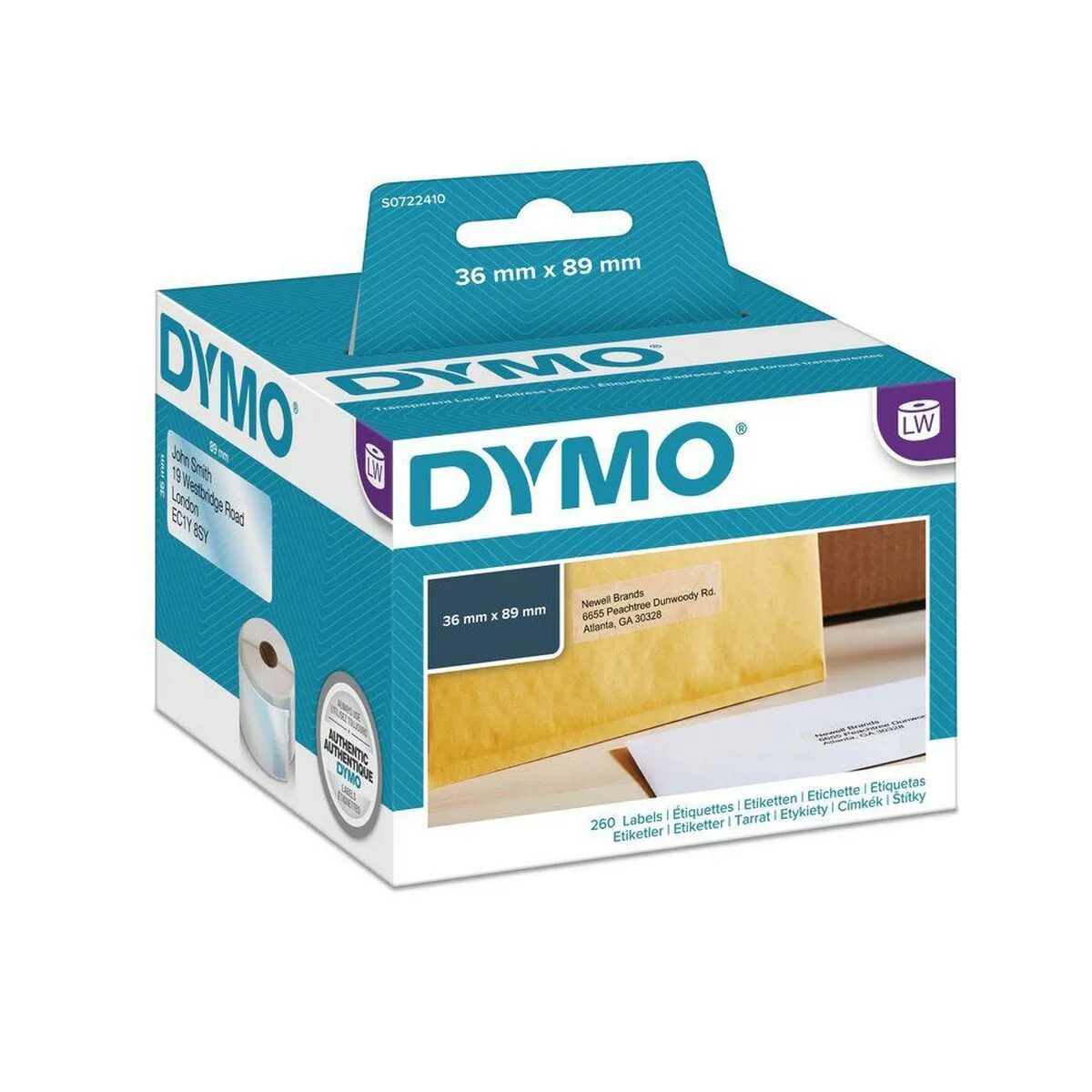 Etiquettes pour imprimante dymo 89 x 36 mm labelwriter tm transparent 6 unites s842430494. Diaytar, le curateur de votre style de vie moderne, à travers une offre généraliste constamment renouvelée et actualisée