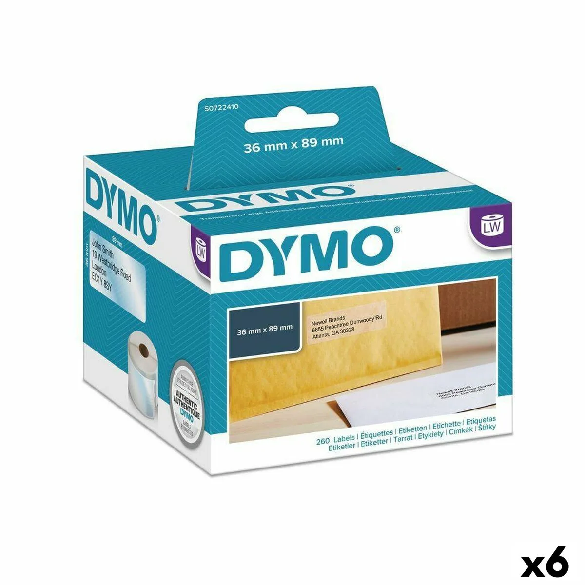 Etiquettes pour imprimante dymo 89 x 36 mm labelwriter tm transparent 6 unites s842430499. Diaytar, c'est la preuve que le génie réside dans les détails. Chaque produit a été scruté, pesé, et approuvé.
