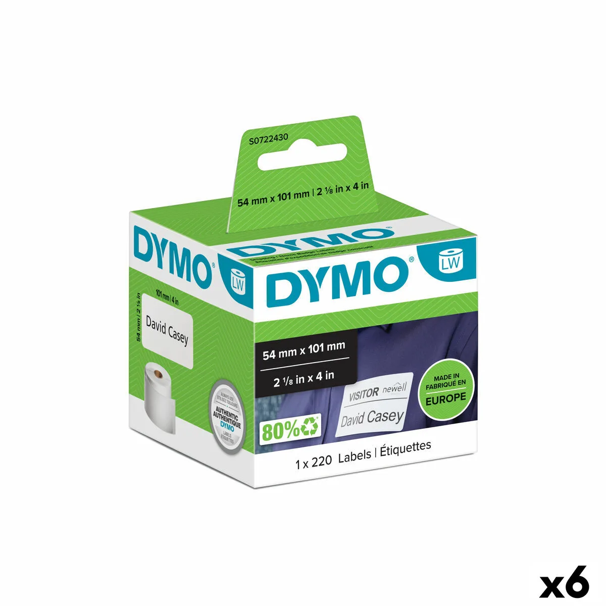 Etiquettes pour imprimante dymo 99014 54 x 101 mm labelwriter tm blanc noir 6 unites s842430550. La promesse Diaytar : une sélection rigoureuse de produits généraux où la tendance et la durabilité vont de pair