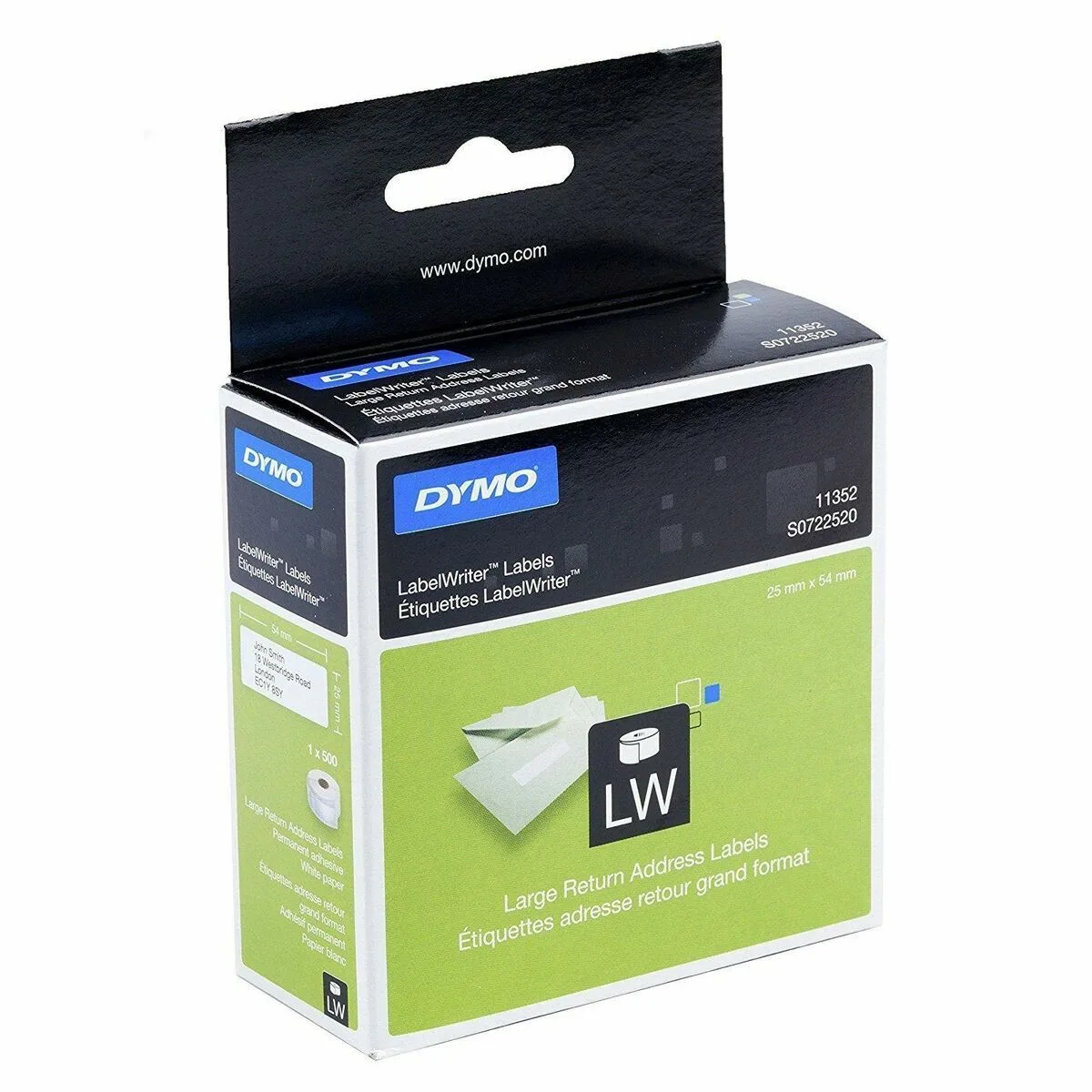 Etiquettes pour imprimante dymo s0722520 blanc noir blanc m050552995. Exprimez votre personnalité avec les accessoires tendance de Diaytar.