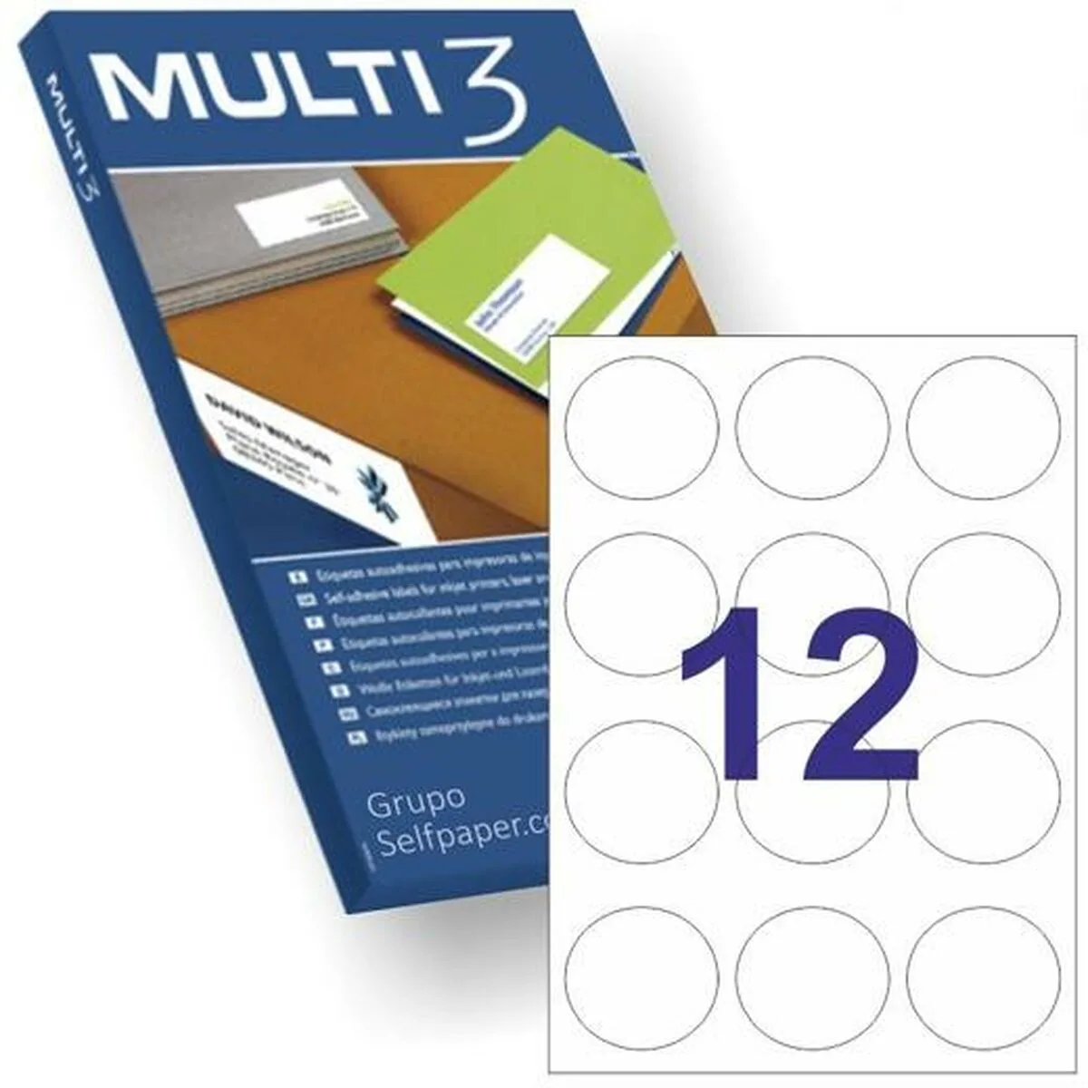 Etiquettes pour imprimante multi 3 blanc 100 volets o 60 mm circulaire s841345395. Diaytar incarne le nouveau visage du e-commerce : agile, éclectique et profondément ancré dans les tendances du moment