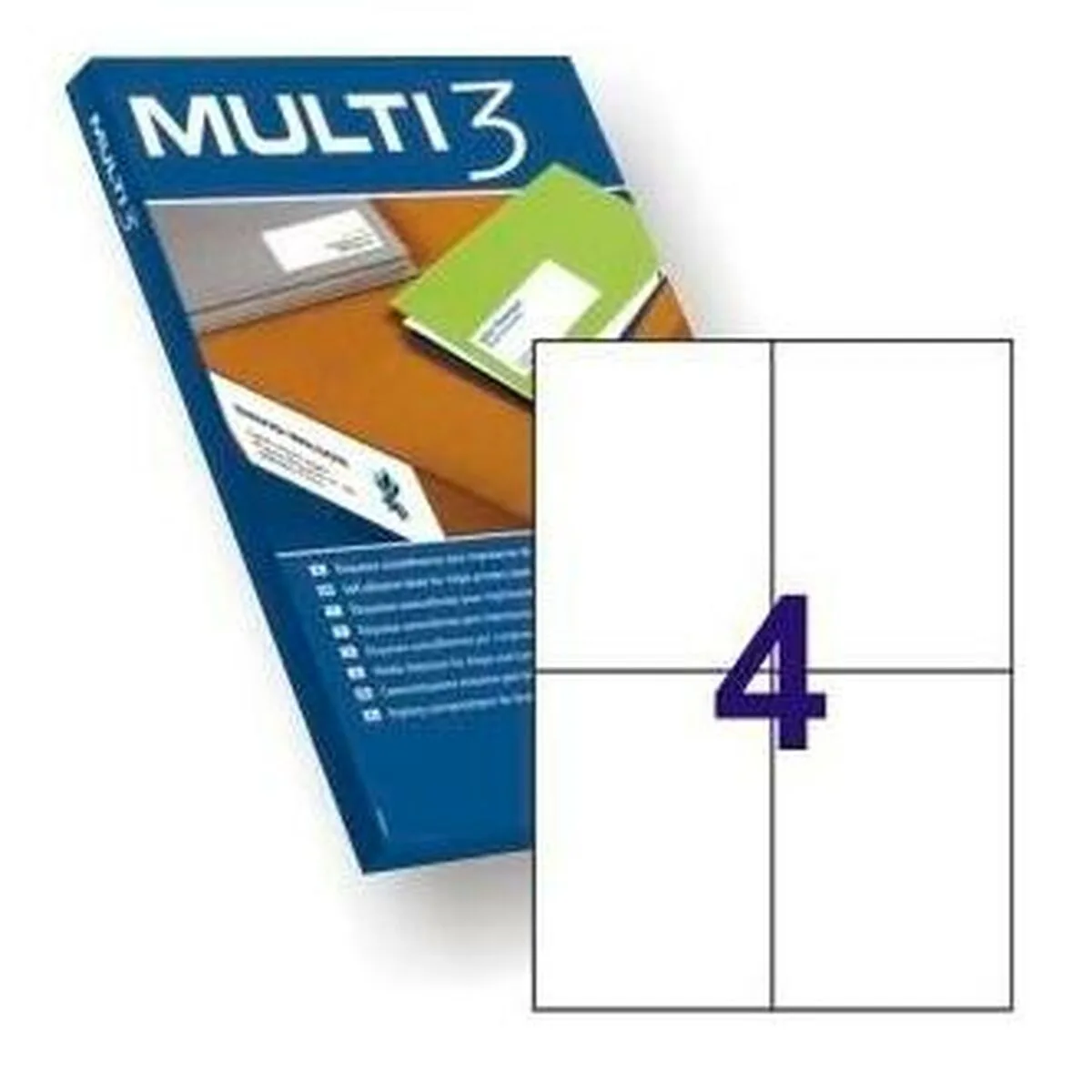 Etiquettes pour imprimante multi 3 blanc droit 100 volets 105 x 148 mm 4 unites s841348749. Diaytar, c'est la preuve que le génie réside dans les détails. Chaque produit a été scruté, pesé, et approuvé.
