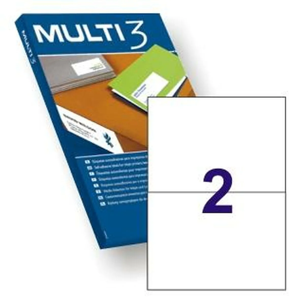 Etiquettes pour imprimante multi 3 blanc droit 100 volets 500 volets 210 x 148 mm s841344298. Diaytar capitalise sur la diversité : notre force est de vous offrir un choix immense sans jamais sacrifier la qualité