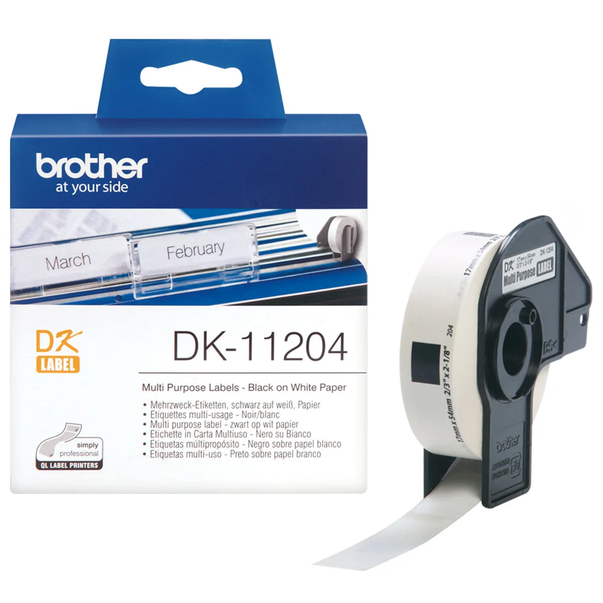 Etiquettes pour imprimante multiusage brother dk11204 blanc papier m050290320. Pour vous, nous avons créé Diaytar : l'antidote à la monotonie shopping, une injection régulière de produits novateurs.