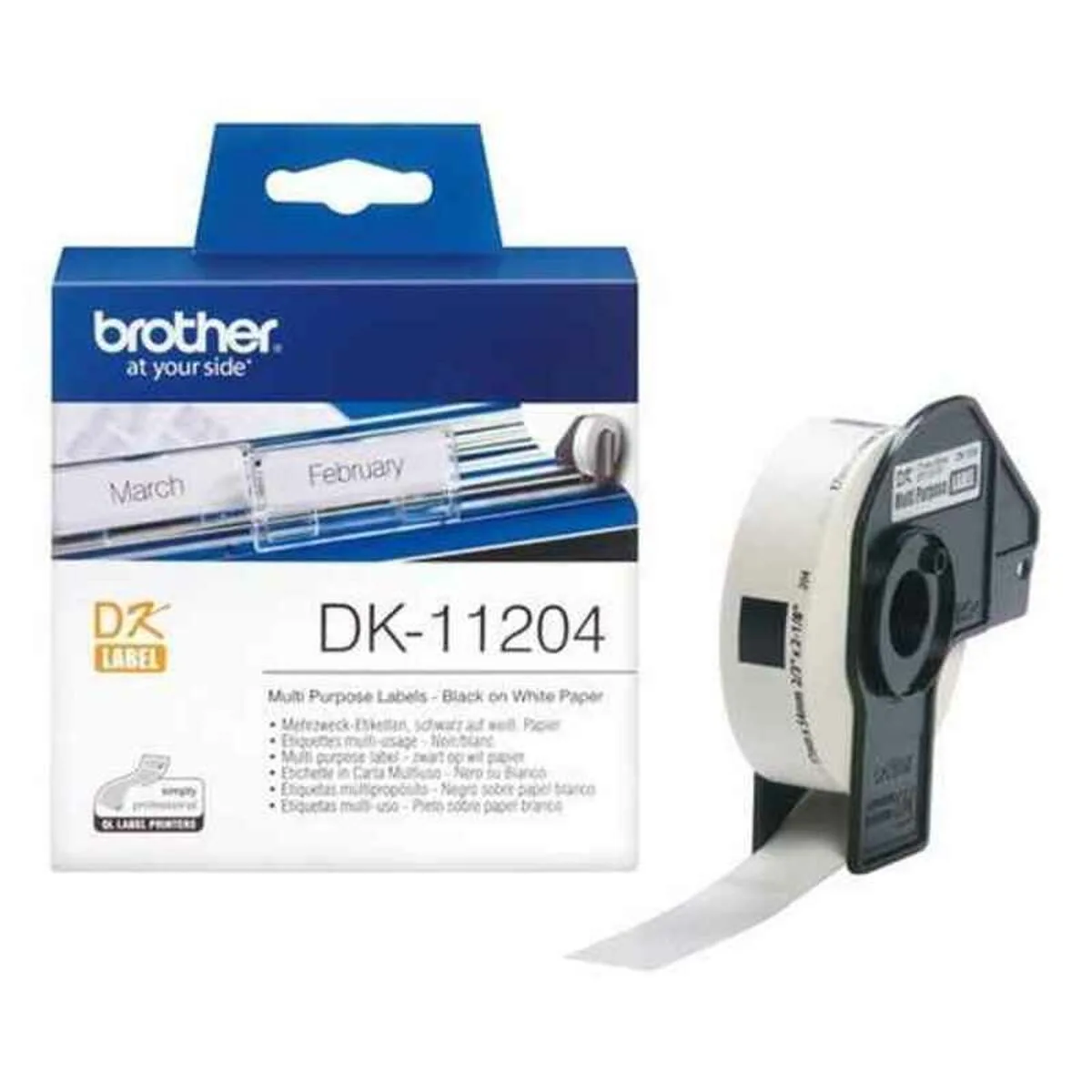 Etiquettes pour imprimante multiusage brother dk11204 blanc papier m050290389. Nous avons injecté tout notre savoir-faire dans Diaytar pour vous offrir une expérience shopping sans friction, tout en plaisir.