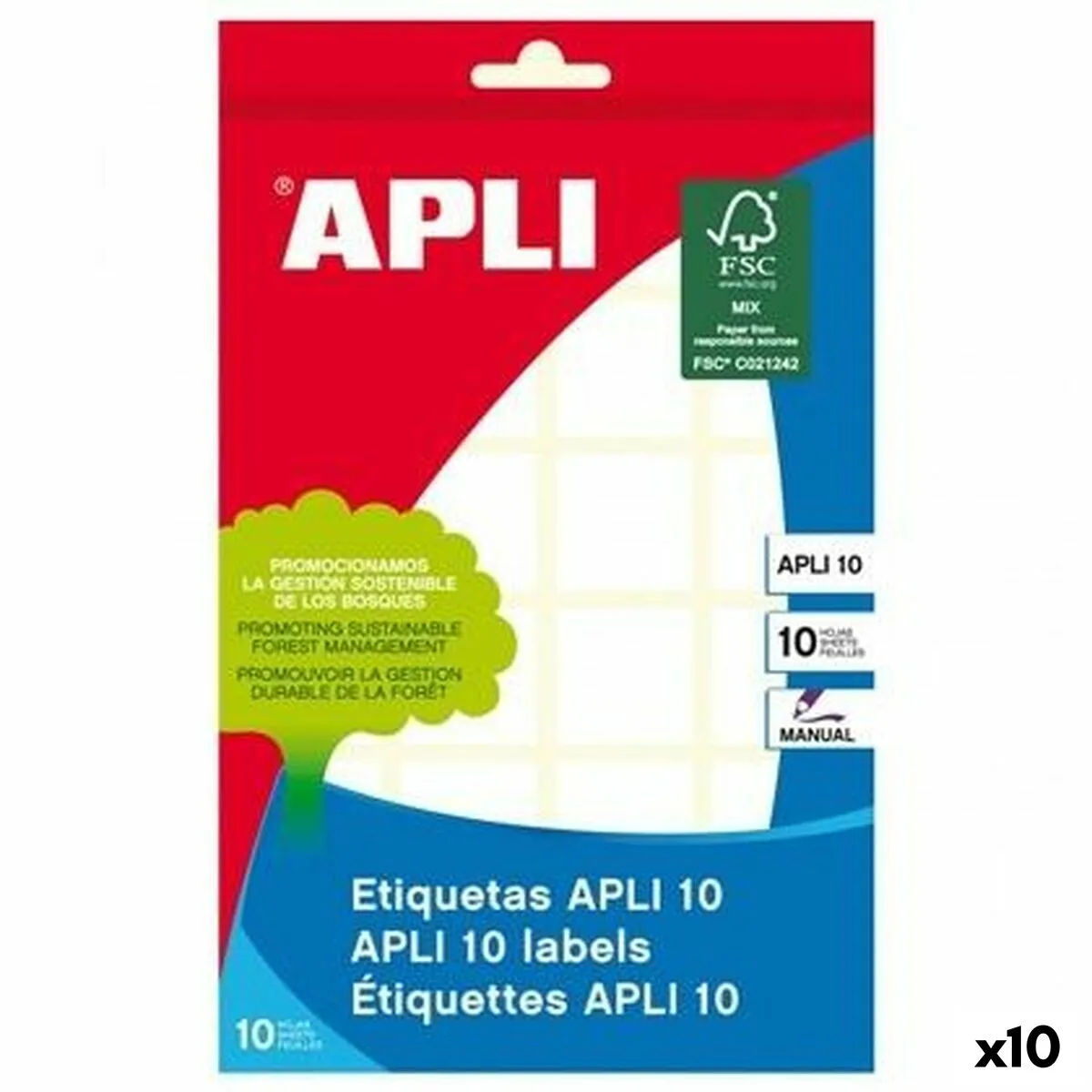 Etisuettes apli blanc 10 volets 22 x 32 mm 10 unites s842544110. Bienvenue dans le cercle très sélect des acheteurs inspirés. Diaytar révèle les produits qui définiront demain.