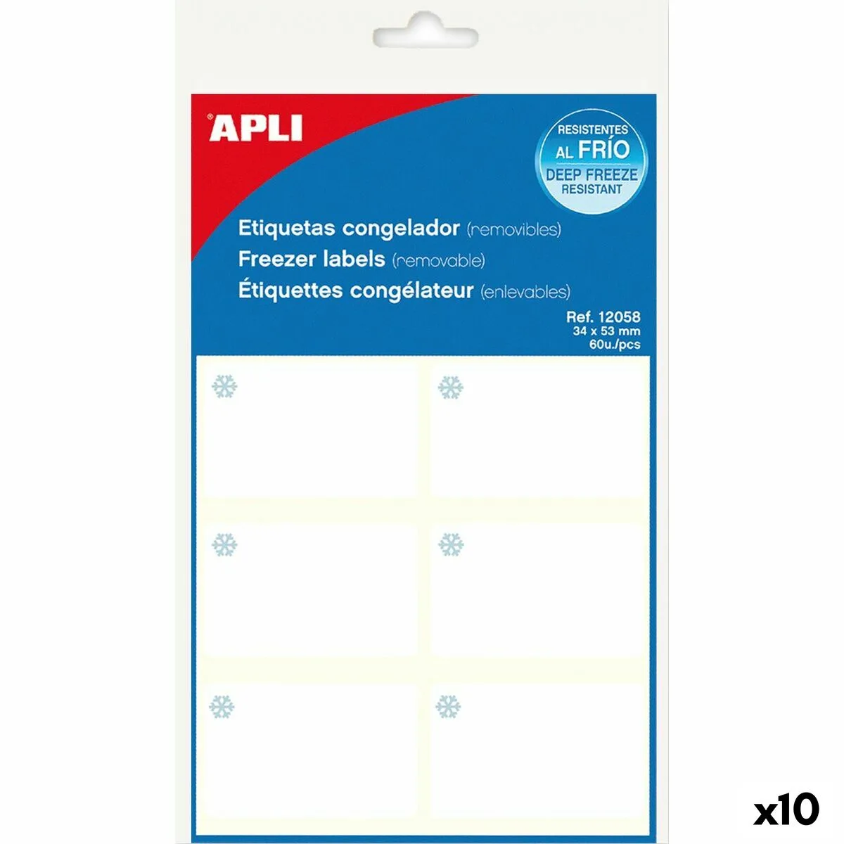 Etisuettes apli blanc congelateur 10 volets 34 x 53 mm 10 unites s842543917. Pour ceux qui refusent de choisir entre fonctionnel et esthétique : Diaytar propose les deux dans chaque produit
