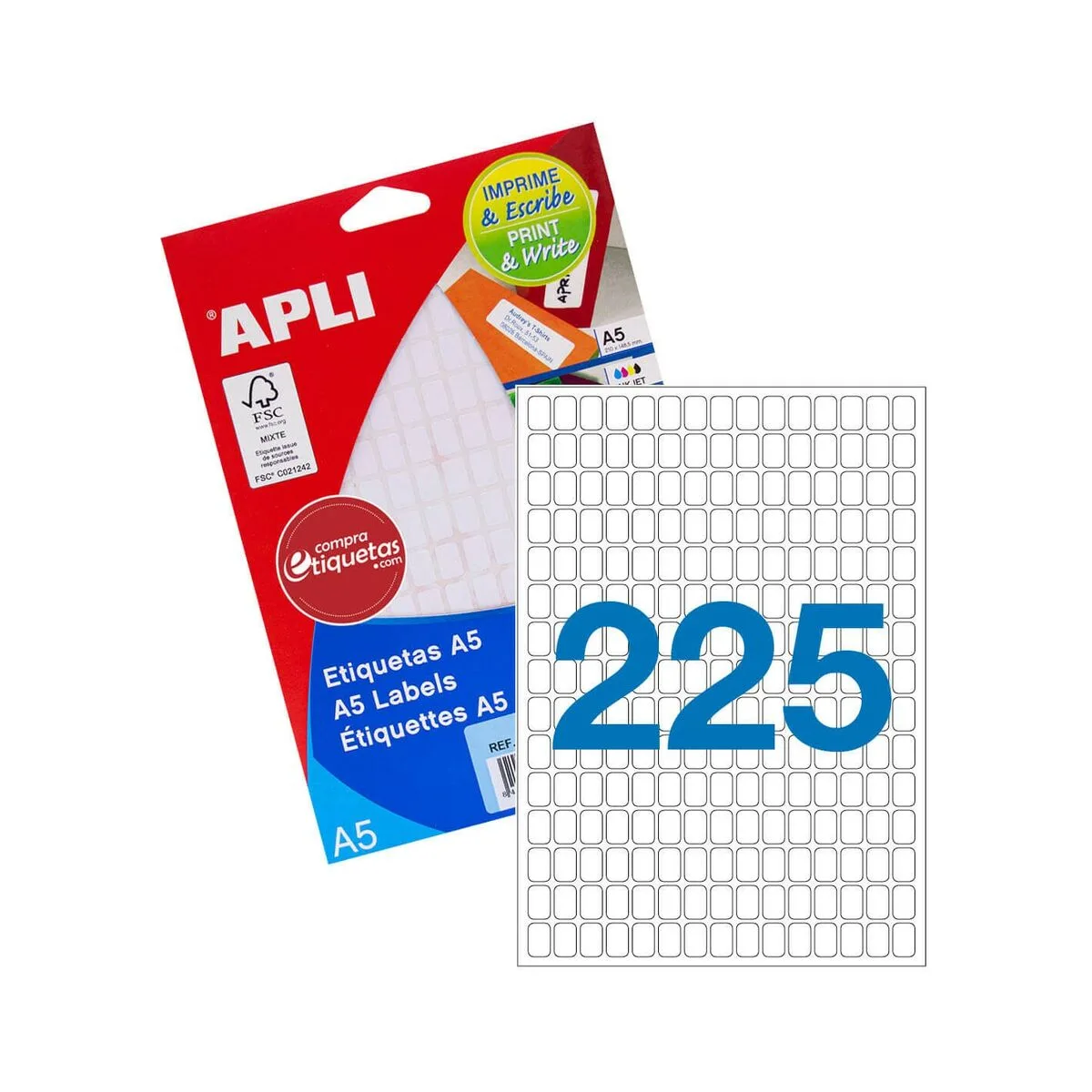 Etisuettes apli blanc papier 15 volets 8 x 12 mm 10 unites s842106883. Diaytar décomplexe le shopping en ligne : trouvez tout ce dont vous avez besoin et tout ce dont vous rêvez, au même endroit