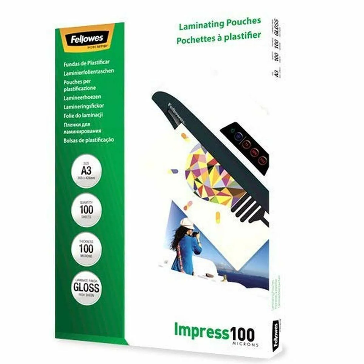 Etui fellowes 5351205 plastifieuse 100 unites transparent a3 100 unites s840723932. Diaytar c'est bien plus qu'une boutique en ligne : c'est un concept où chaque produit, de l'électronique à la décoration, raconte une histoire