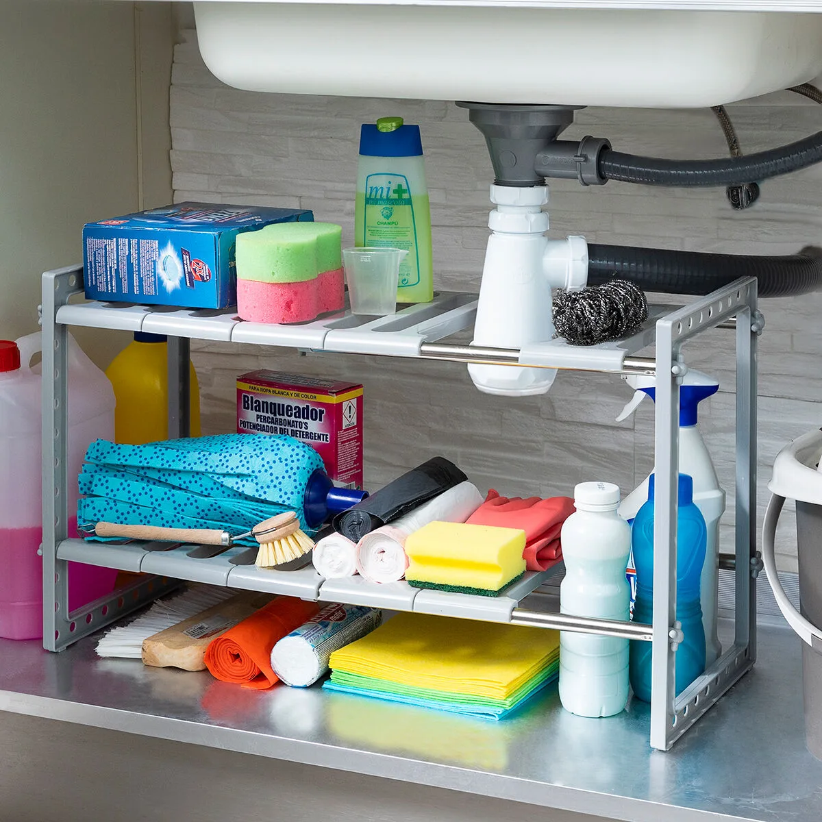Evier a etagere extensible shibblek innovagoods 2 etageres v010367717. Laissez-vous guider par Diaytar à travers la jungle des produits pour dénicher ceux qui méritent vraiment votre attention