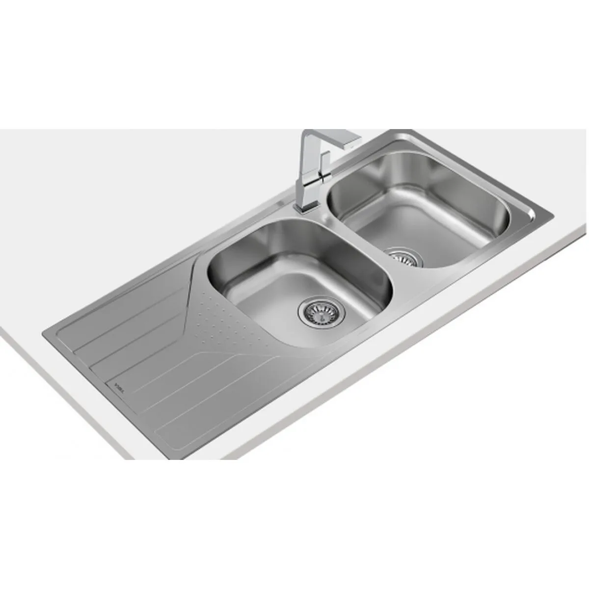 Evier double teka 80txp s044601821. La recette Diaytar : un tiers de design, un tiers d'innovation, un tiers de fonctionnalité. Le tout saupoudré de tendance.