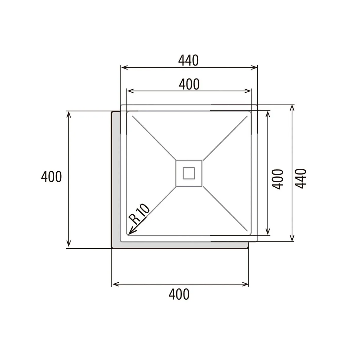 Evier simple cata cb4040r10 acier s044895132. Diaytar, le nom qui garantit que chaque produit, du plus technologique au plus basique, a été choisi avec goût et exigence