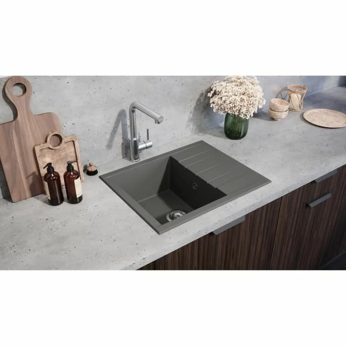 Evier simple stradour s7101967472. Nous sommes Diaytar, les architectes de votre espace de vie en ligne, meublé avec les meilleurs produits du moment