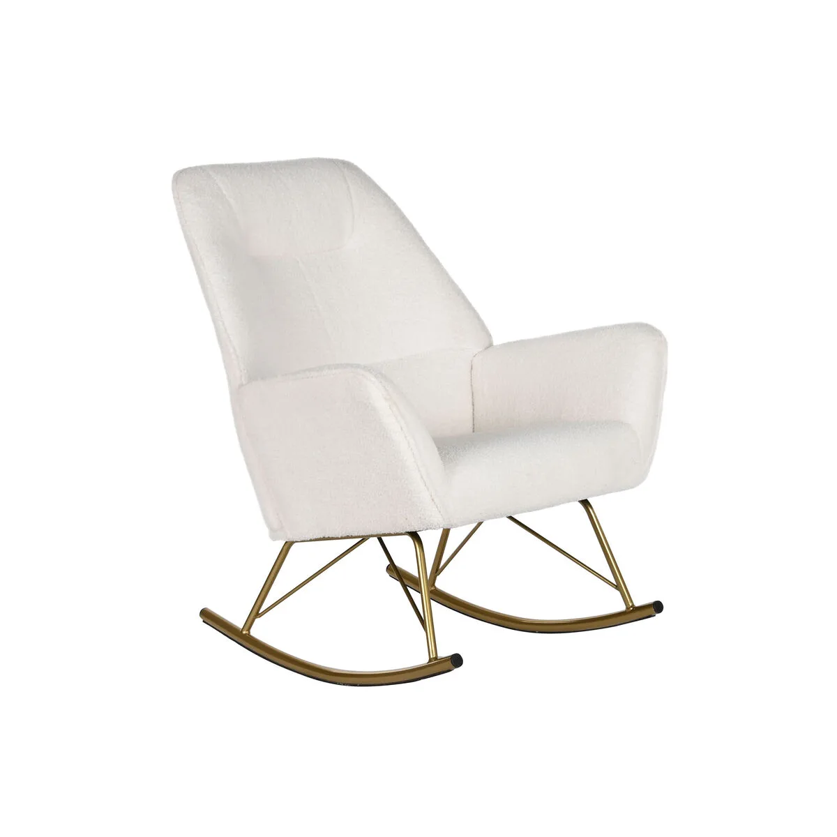 Fauteuil a bascule home esprit blanc dore polyester metal 73 x 75 x 97 cm s305470453. Osez l'expérience Diaytar et découvrez comment des produits bien choisis peuvent éléver votre qualité de vie.