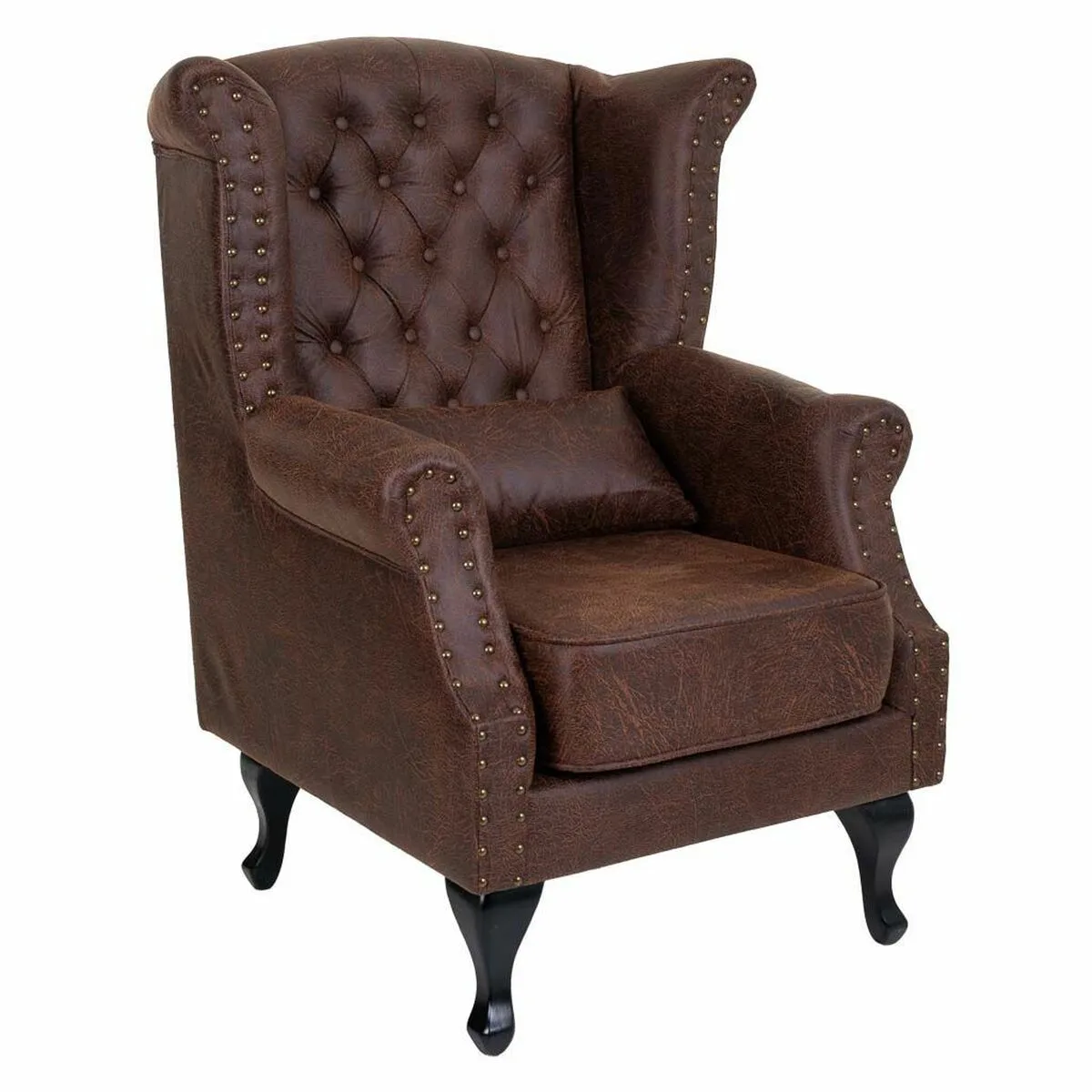 Fauteuil alexandra house living noir 84 x 86 x 84 cm cuir synthetique d163131914. Diaytar, c'est la boîte à outils de votre vie idéale. Des produits pour construire, embellir et optimiser votre quotidien.