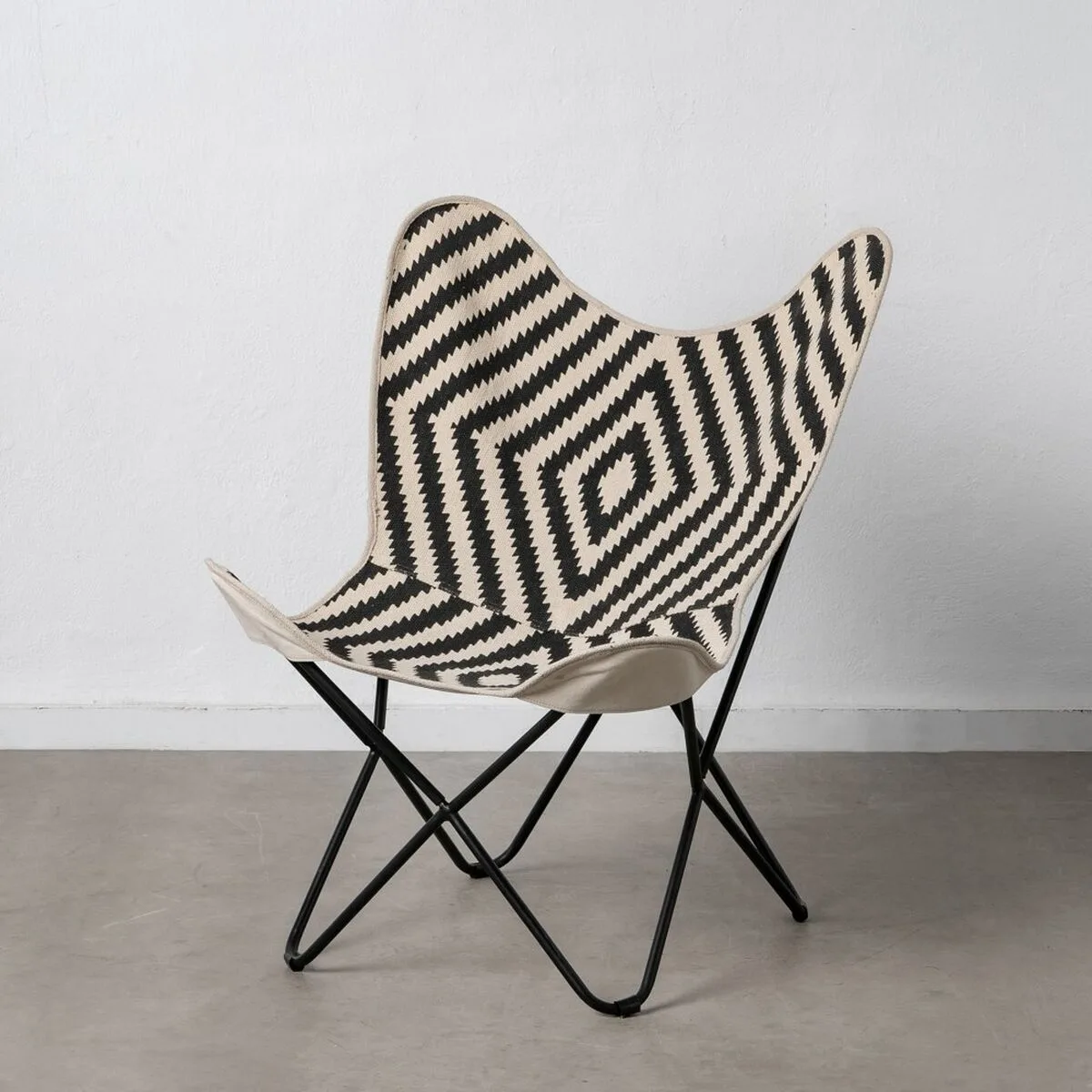 Fauteuil blanc noir 75 x 75 x 95 cm s880723724. Diaytar révolutionne votre façon de faire du shopping en ligne !