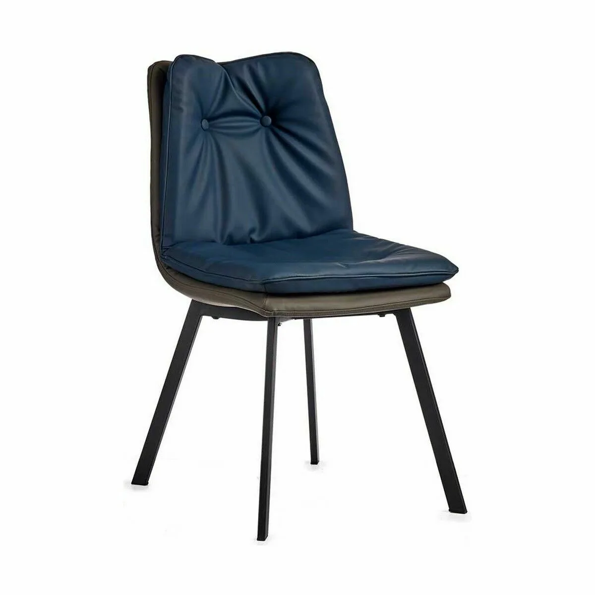Fauteuil boutons bleu noir gris acier 62 x 85 x 47 cm 2 unites s362637946. Diaytar révolutionne votre expérience d'achat en ligne avec une curation unique de produits tendance, high-tech et lifestyle