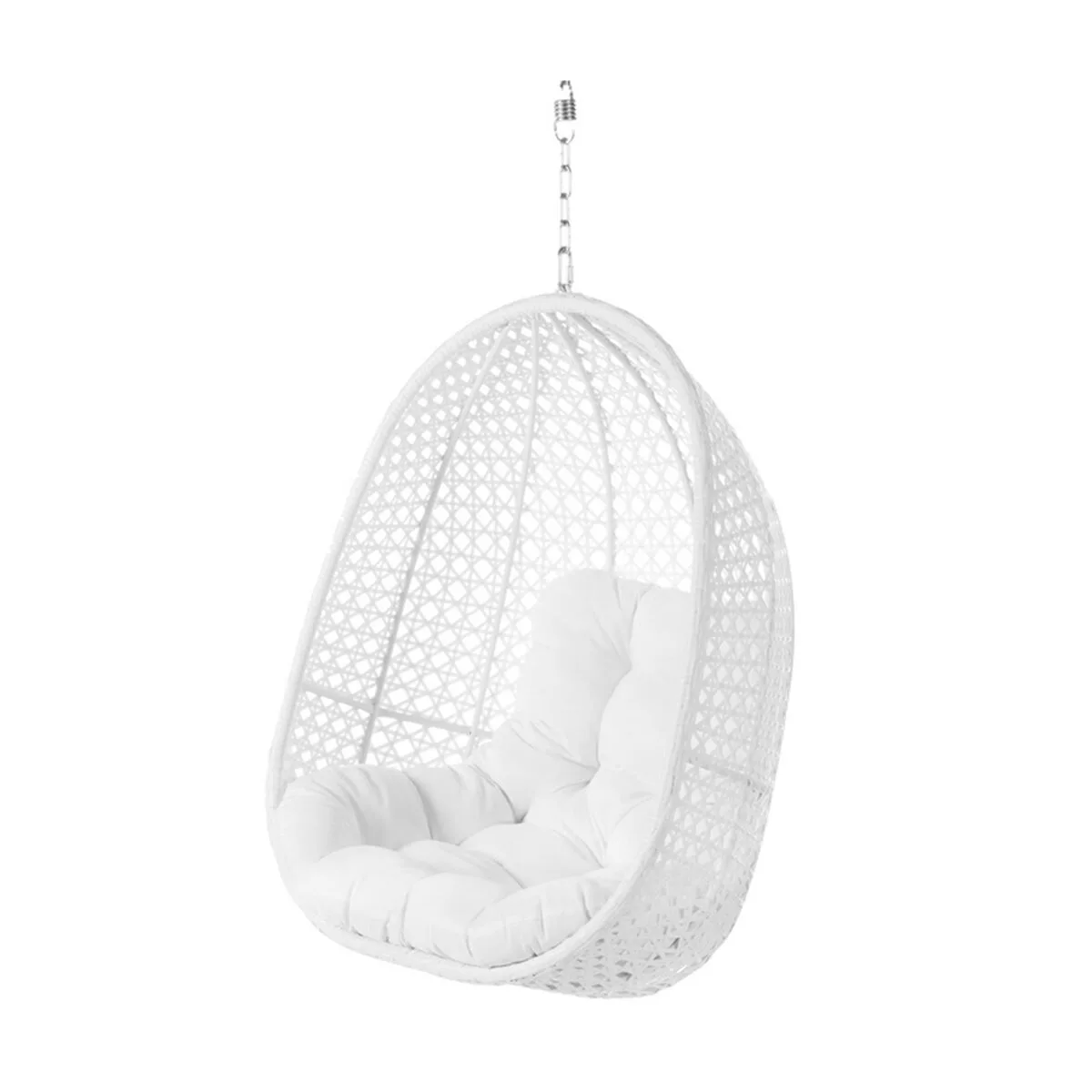 Fauteuil de jardin suspendu dido blanc 81 x 64 x 111 5 cm s870052635. Nous croyons en la magie des objets. Chez Diaytar, chaque produit a le pouvoir de transformer une routine en moment précieux.