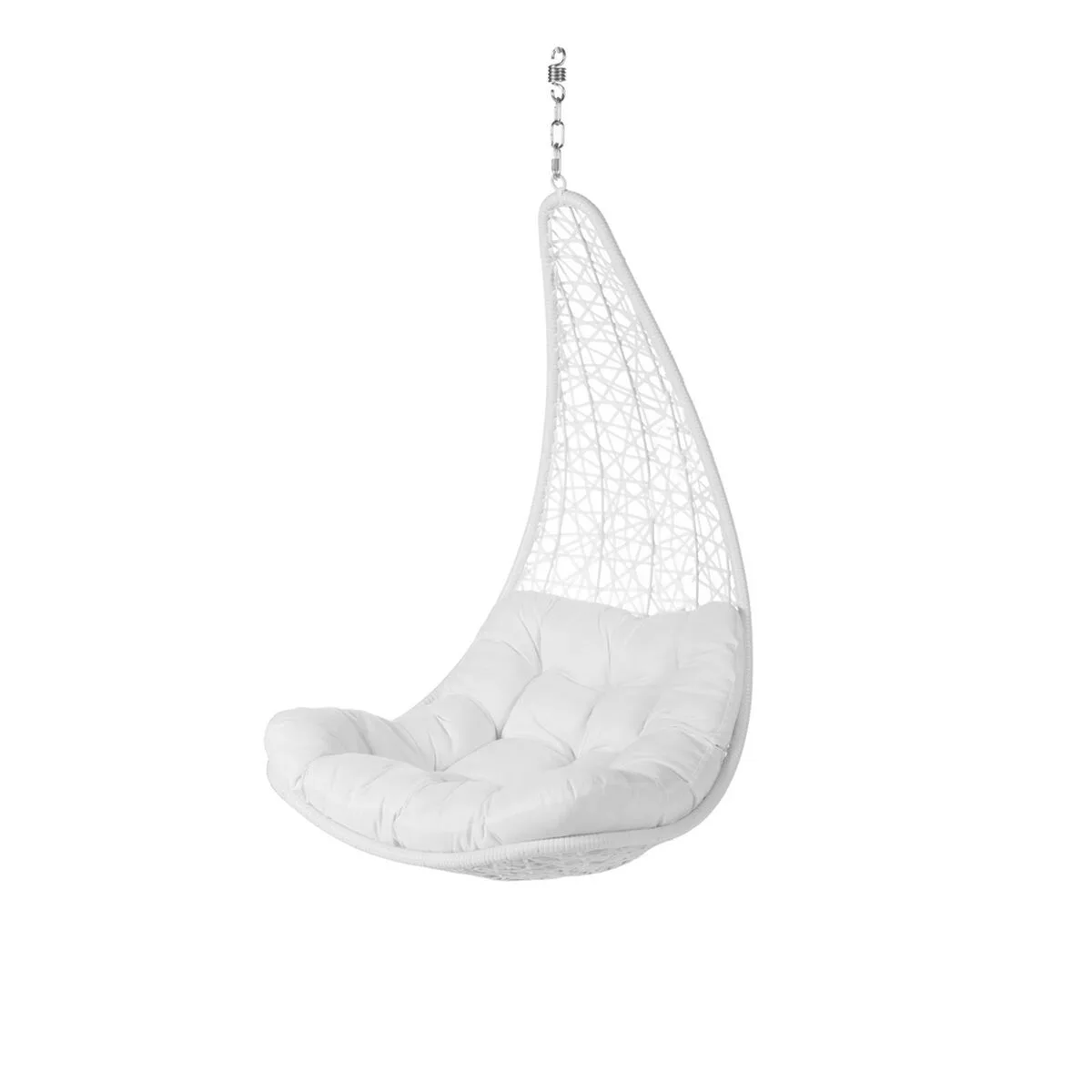 Fauteuil de jardin suspendu dido blanc rotin 82 x 84 x 132 cm s870051931. Notre mantra chez Diaytar : un produit, un sourire. Nous mesurons notre succès à votre satisfaction instantanée.