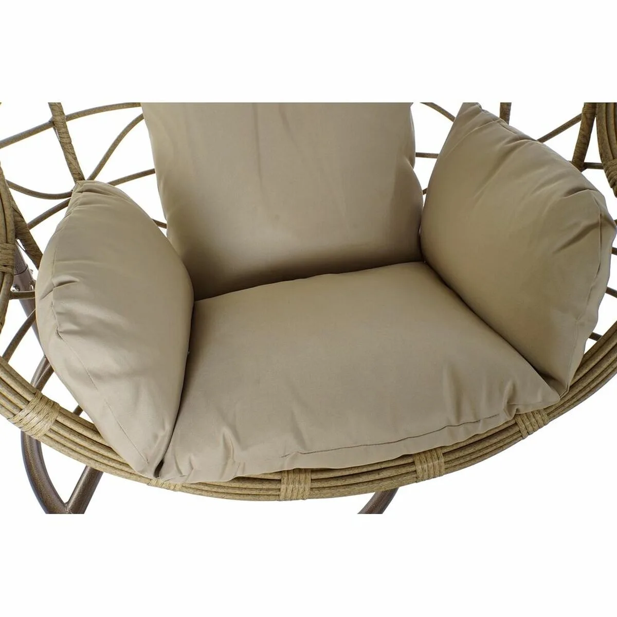 Fauteuil de jardin suspendu dkd home decor 90 x 70 x 110 cm 105 x 75 x 226 cm beige metal marron rotin synthetique s303315053. Découvrez la diversité Diaytar : une infinité de produits pour la maison, le travail, les loisirs, tous dans l'air du temps