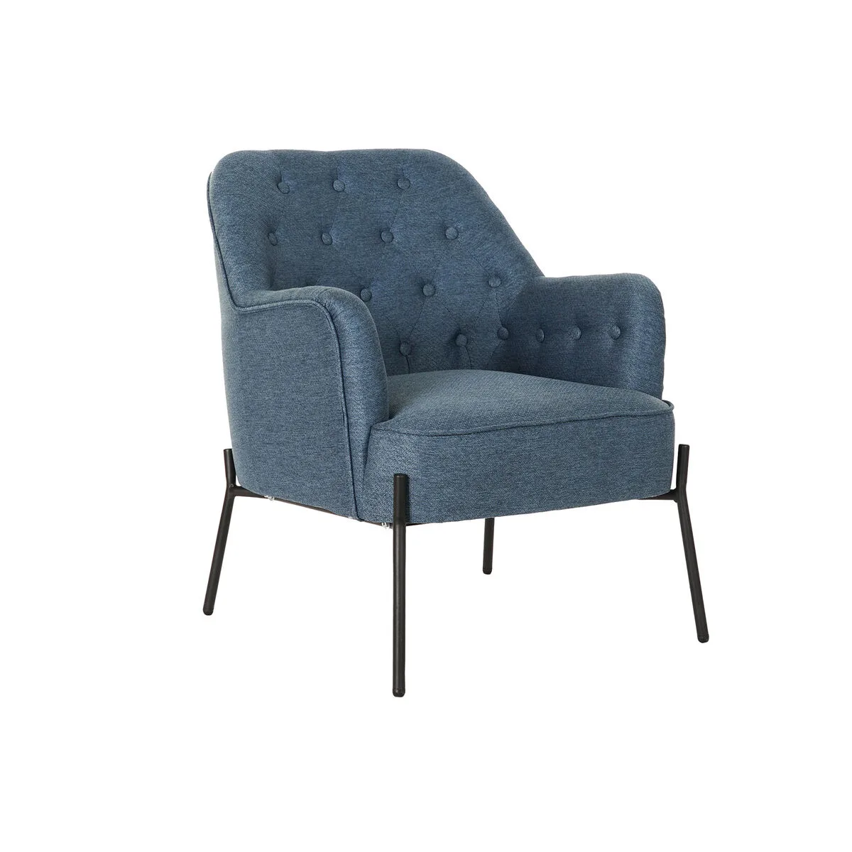 Fauteuil dkd home decor bleu noir metal 65 x 73 x 79 5 cm s305288980. Bienvenue sur Diaytar, la plateforme qui réconcilie l'âme de la boutique de quartier avec la puissance du digital.
