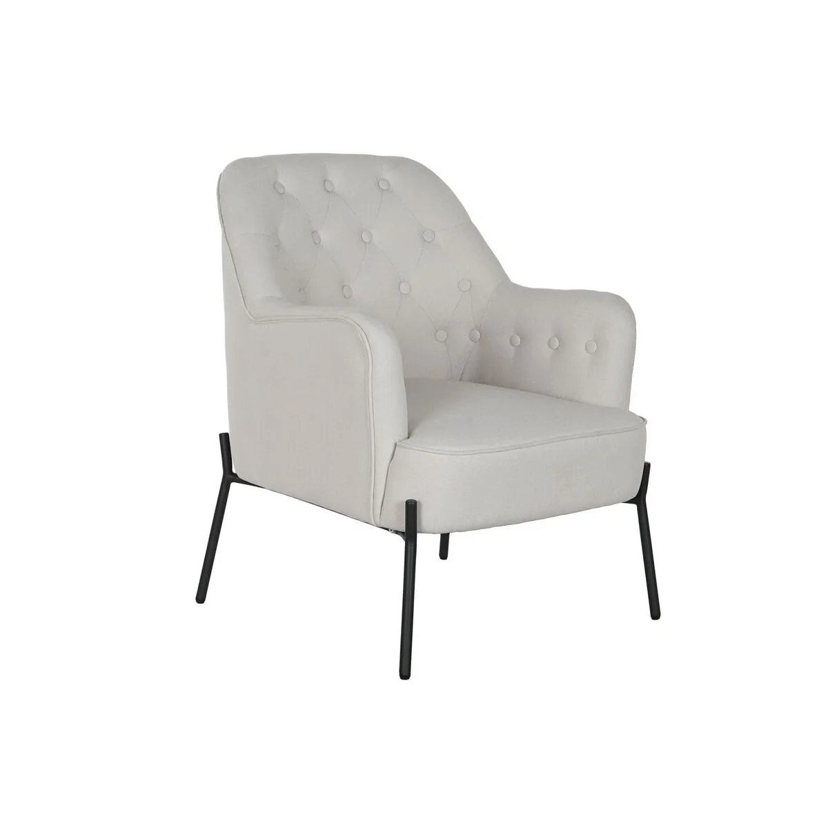 Fauteuil dkd home decor noir beige metal 65 x 73 x 79 5 cm s305289010. Nous sommes fiers de vous présenter Diaytar, une plateforme où l'amour du produit général et tendance est roi