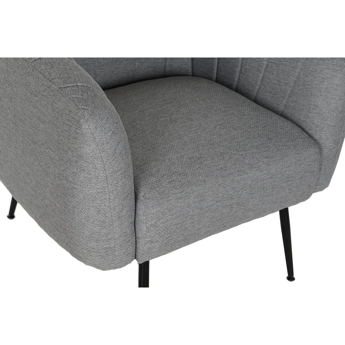 Fauteuil dkd home decor noir gris mousse bois metal 81 x 75 x 73 cm s305290611. Diaytar pense global, shoppe local : une plateforme généraliste avec une approche curated pour un public international