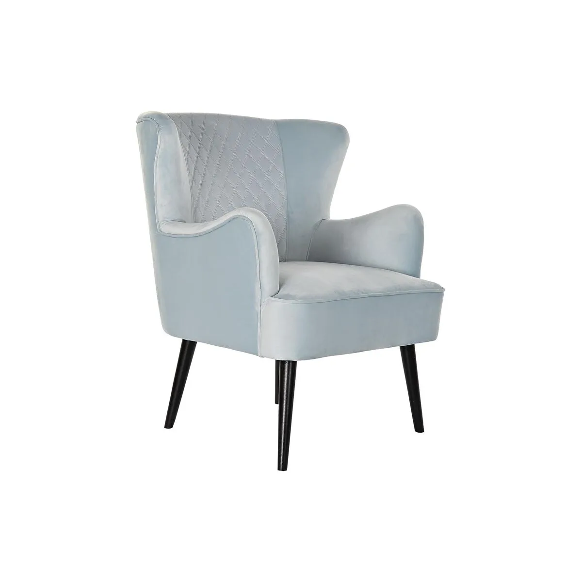 Fauteuil dkd home decor noir metal bleu ciel 76 x 76 x 82 cm s303319086. Votre style, votre personnalité, nos produits : bienvenue chez Diaytar !