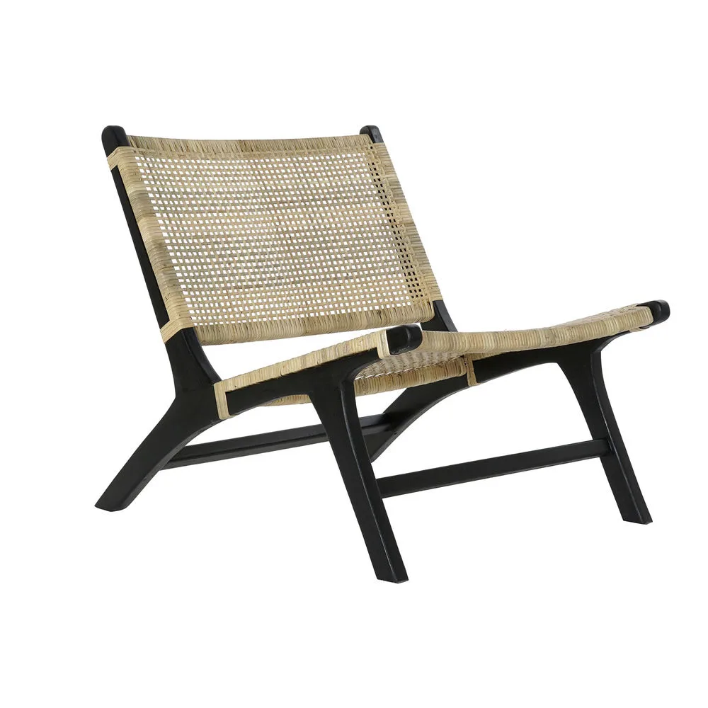 Fauteuil dkd home decor noir naturel bois teck 65 x 78 x 68 cm s302302962. Diaytar, c'est le refuge des amoureux du beau et de l'utile, un sanctuaire dédié au produit parfait.